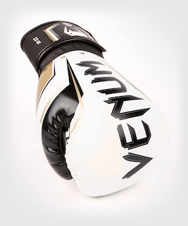 Foto 6 | Guantes De Boxeo Venum Elite Evo Blanco/dorado Para Bolsa Y Combate - Venta Internacional.