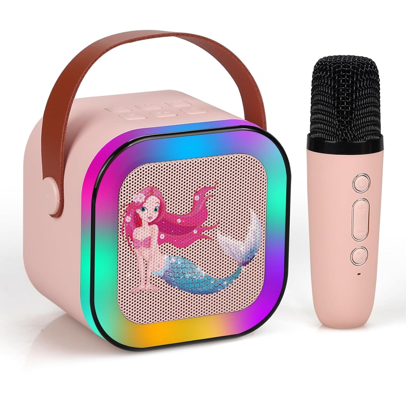 Mini Altavoz Bluetooth Portátil Karaoke Machine Unih Con Micrófono - Venta Internacional.