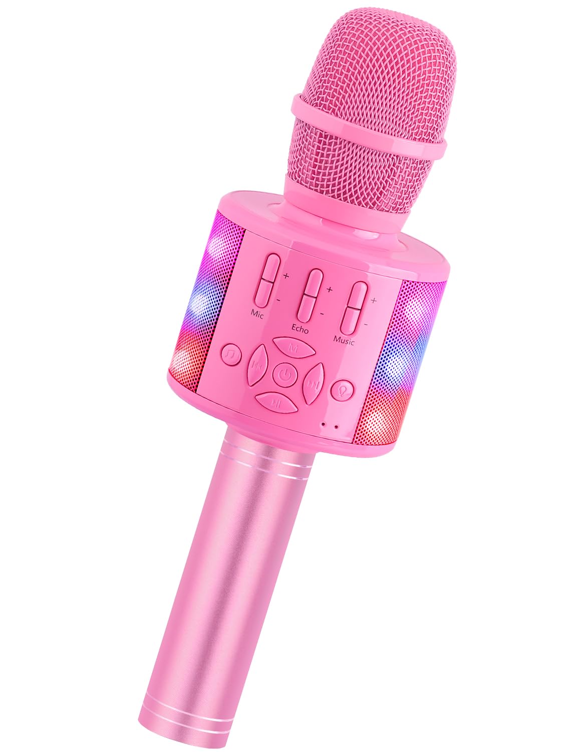 Foto 2 pulgar | Micrófono De Karaoke Amazmic Toys Para Niñas Y Niños, Color Rosa - Venta Internacional.