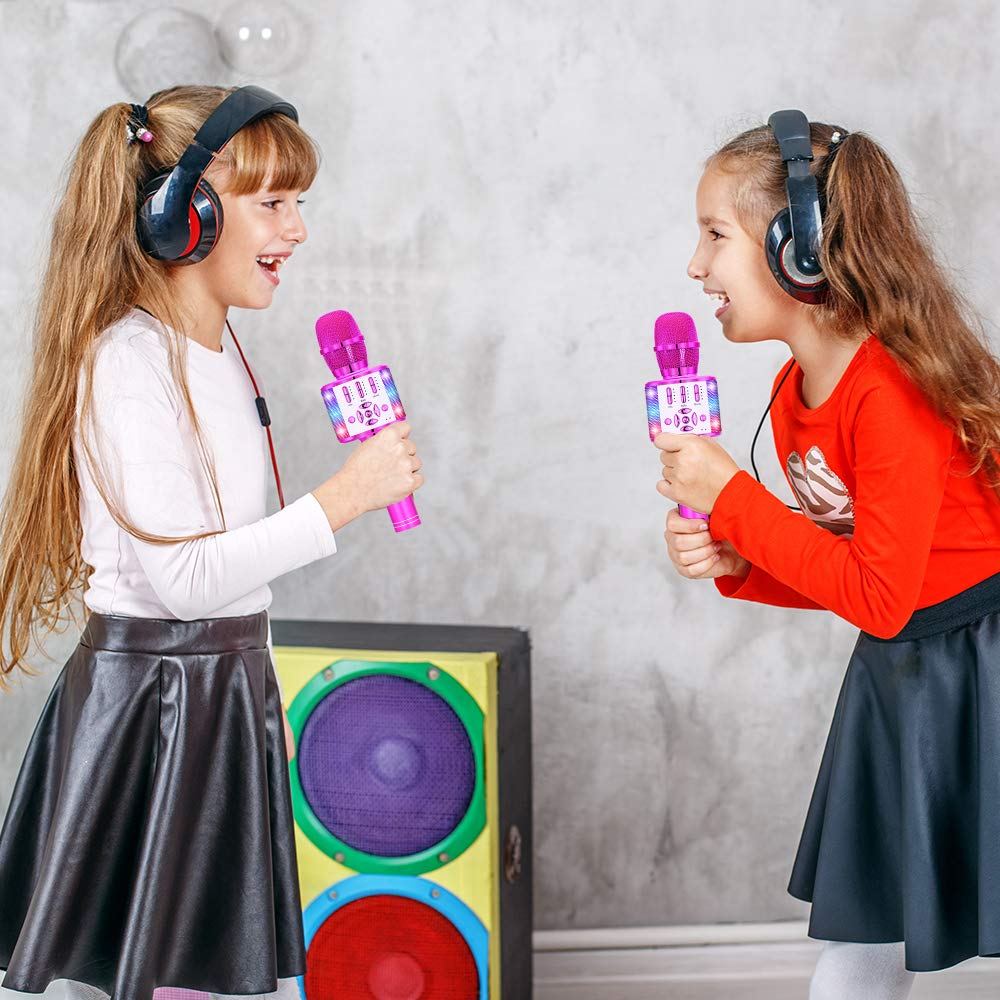 Foto 8 pulgar | Micrófono De Karaoke Amazmic Kids Bluetooth Inalámbrico Morado - Venta Internacional.