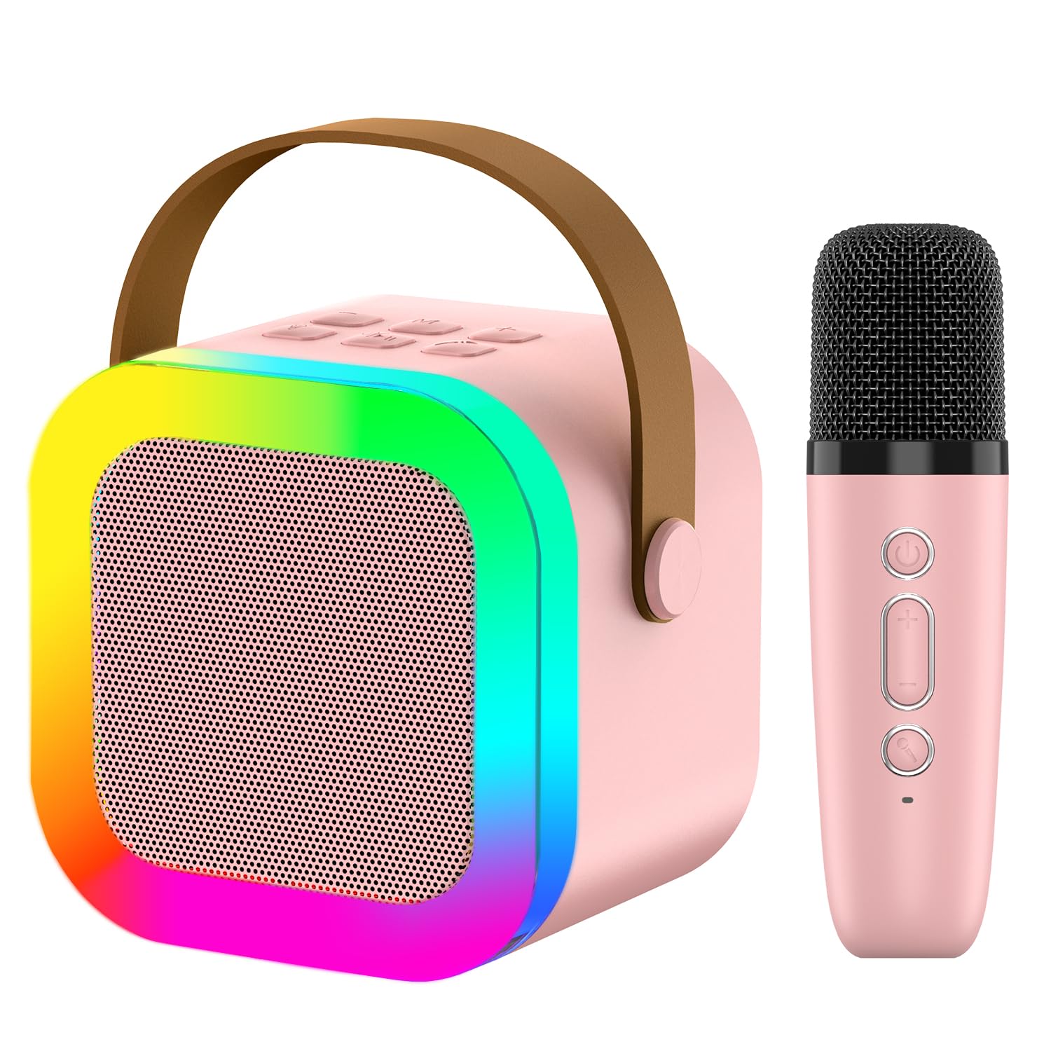 Foto 2 pulgar | Máquina De Micrófono De Karaoke De Juguete Outuvas Para Niños Y Niñas De 4 A 12 Años - Venta Internacional.