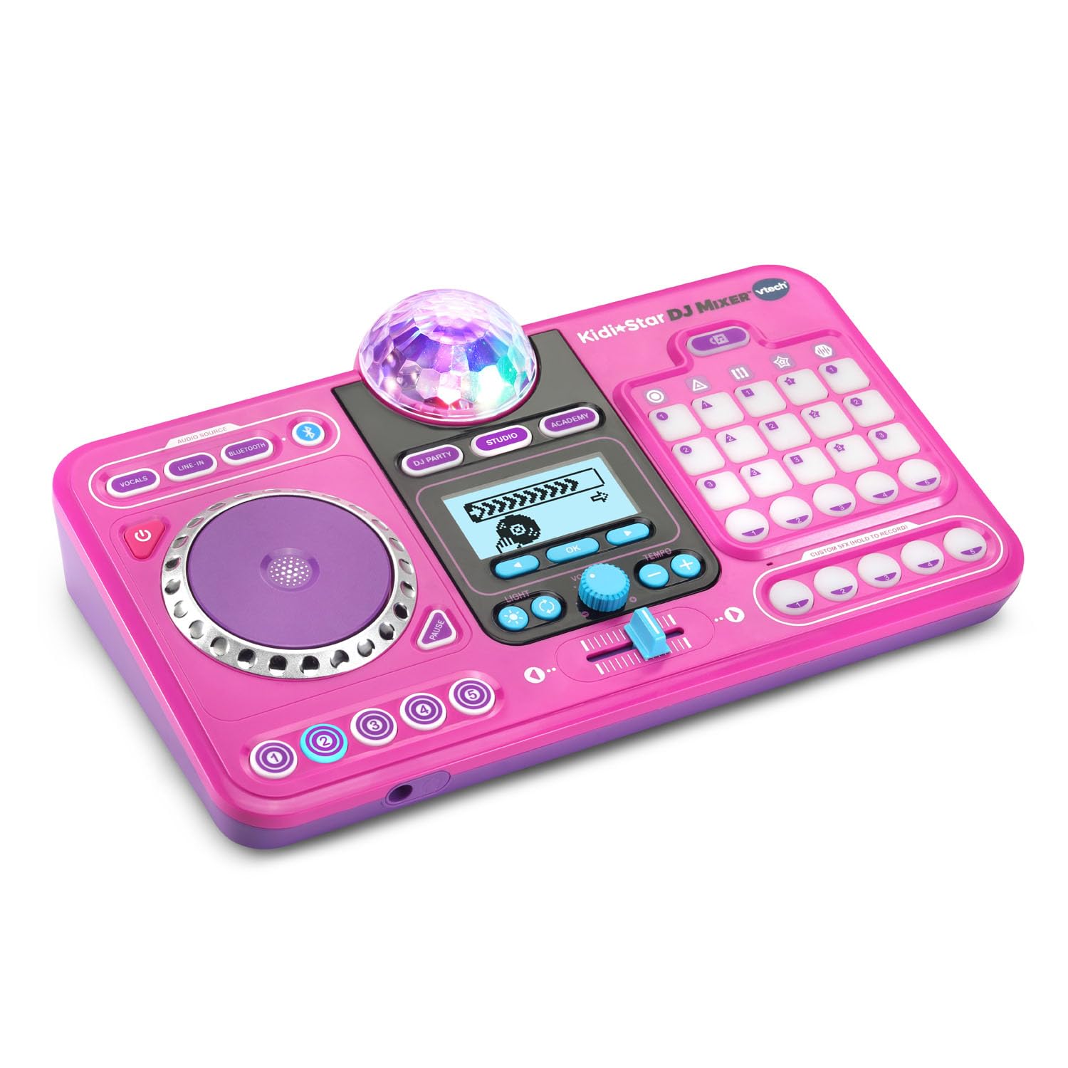 Foto 4 pulgar | Mezclador De Dj Toy Vtech Kidistar Rosa Con Bluetooth Para Más De 5 Años - Venta Internacional.