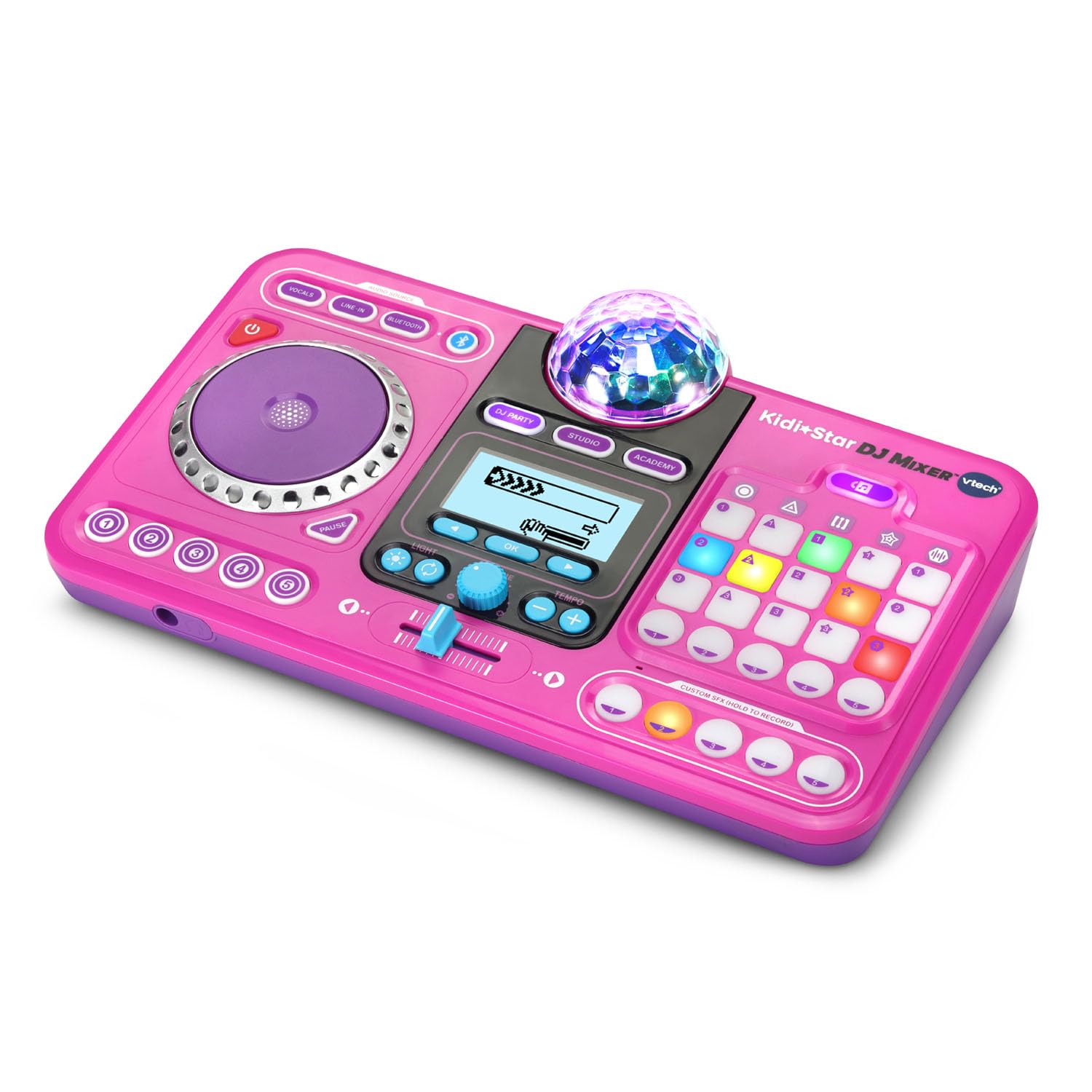 Foto 5 pulgar | Mezclador De Dj Toy Vtech Kidistar Rosa Con Bluetooth Para Más De 5 Años - Venta Internacional.