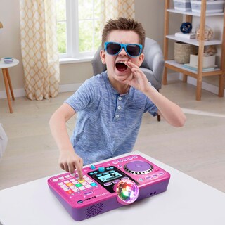 Foto 6 | Mezclador De Dj Toy Vtech Kidistar Rosa Con Bluetooth Para Más De 5 Años - Venta Internacional.