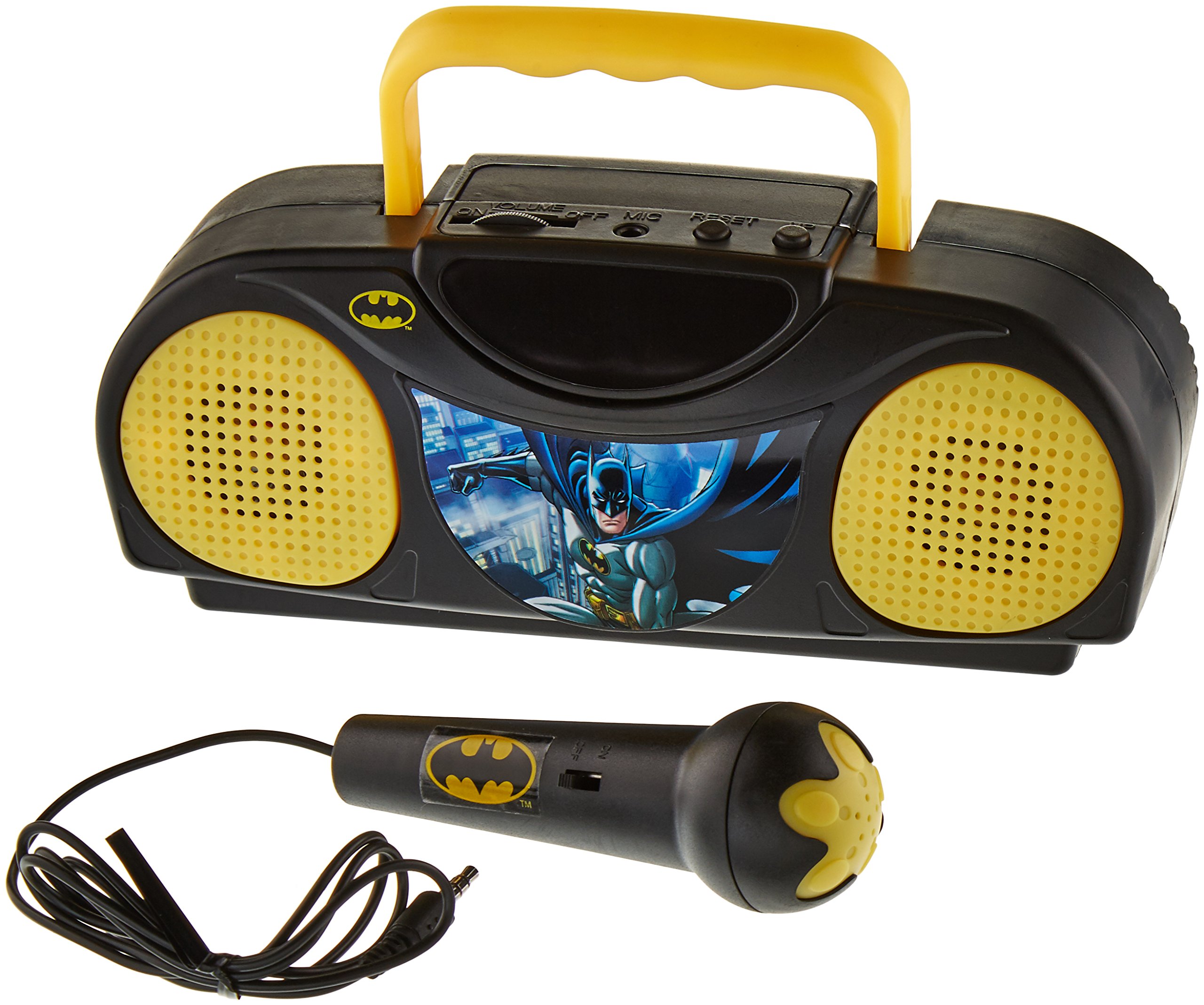 Foto 2 pulgar | Máquina De Karaoke Sakar Batman Kids Con Radio Ko1 Para Ipod Mp3 - Venta Internacional.