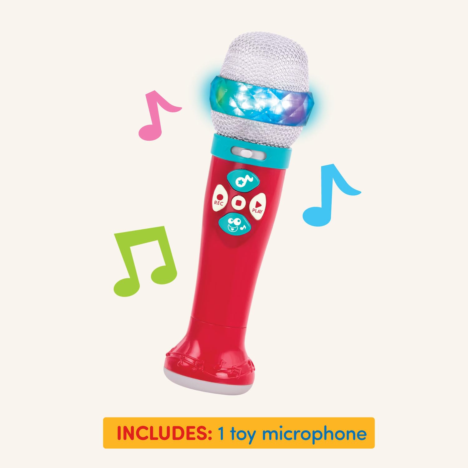 Foto 5 pulgar | Toy Karaoke Mic Battat Light-up Voice Change Bluetooth 3+ - Venta Internacional.