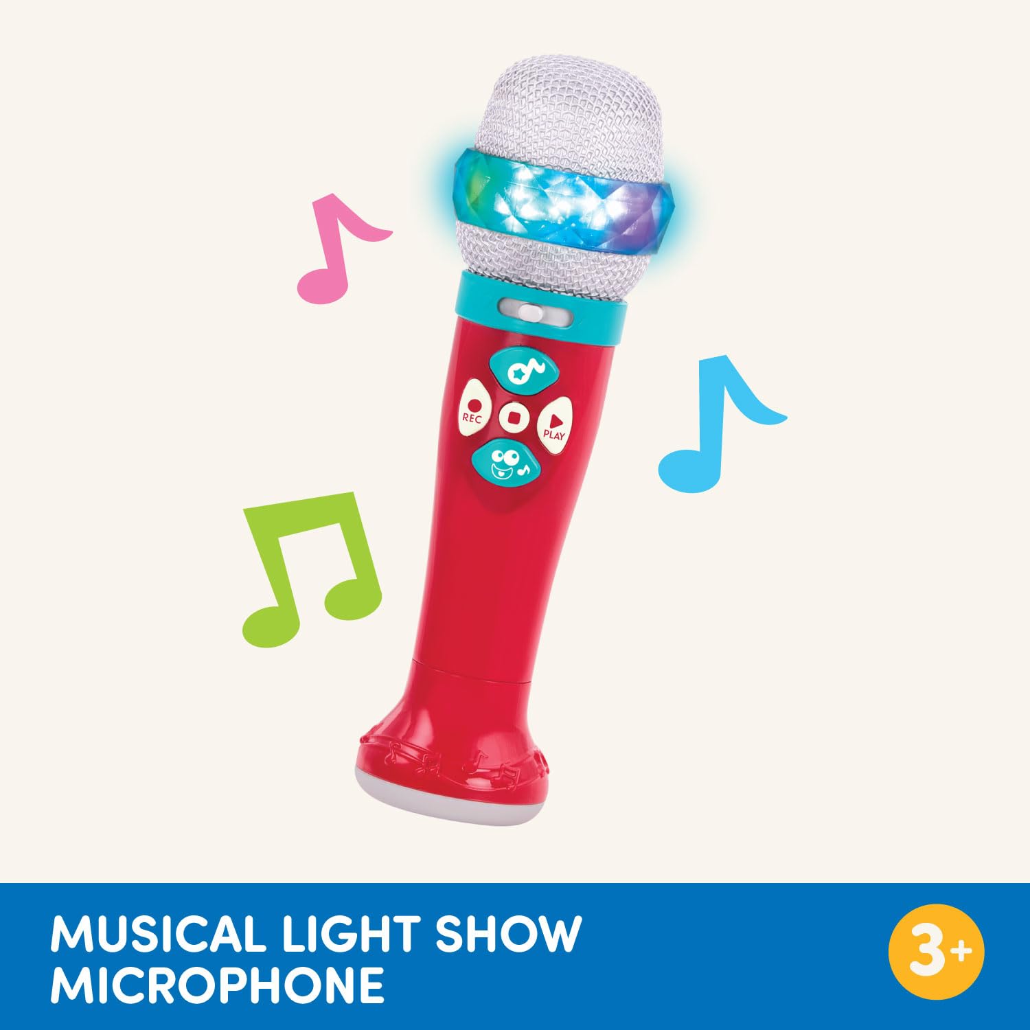 Foto 6 pulgar | Toy Karaoke Mic Battat Light-up Voice Change Bluetooth 3+ - Venta Internacional.