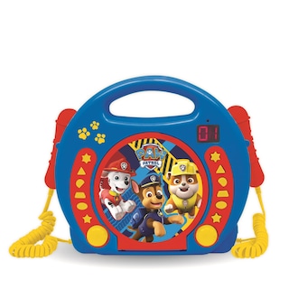 Foto 1 | Reproductor de Cd Karaoke Lexibook Paw Patrol Chase Marshall Con 2 Micrófonos - Venta Internacional
