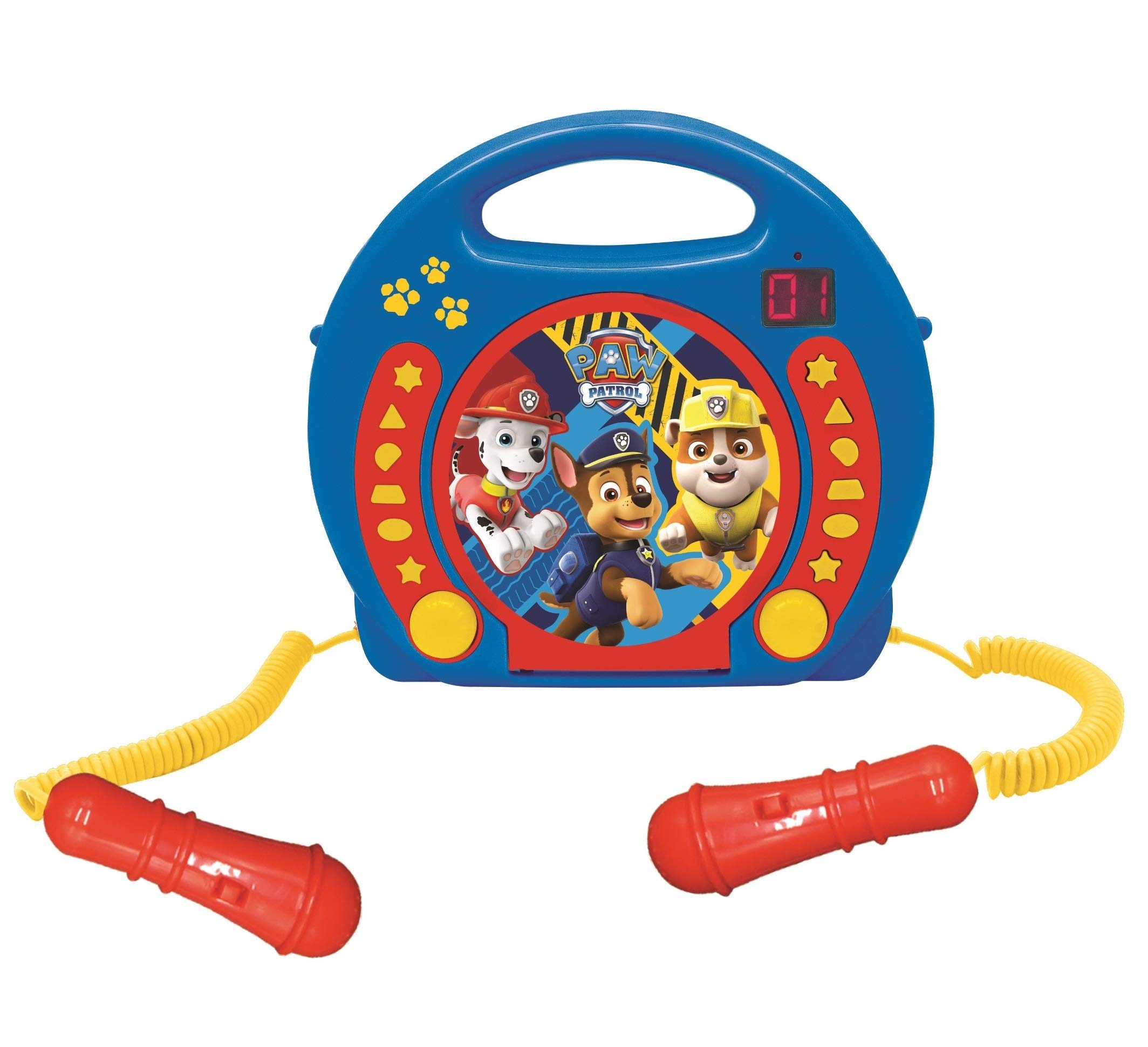 Foto 6 pulgar | Reproductor de Cd Karaoke Lexibook Paw Patrol Chase Marshall Con 2 Micrófonos - Venta Internacional