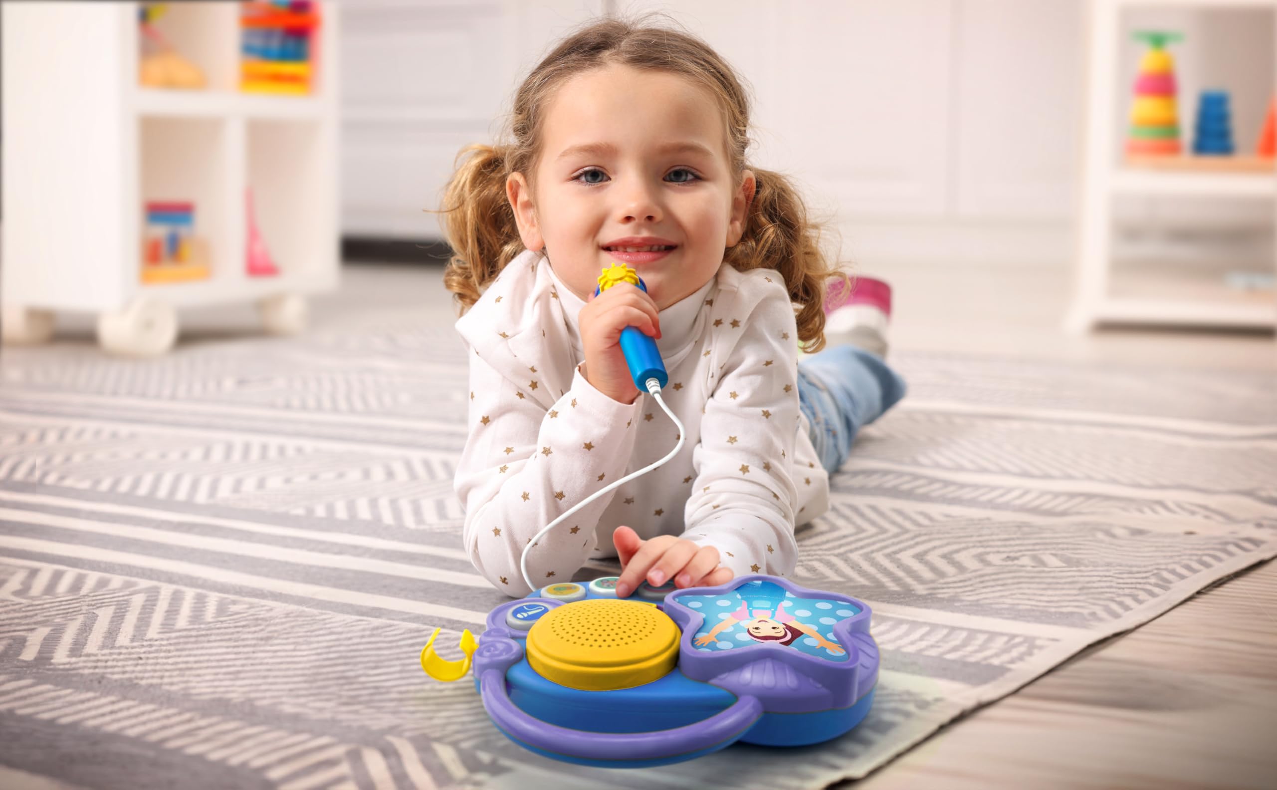 Foto 4 | Micrófono De Karaoke Ekids Ms Rachel Con Boombox Para Niños Pequeños - Venta Internacional.