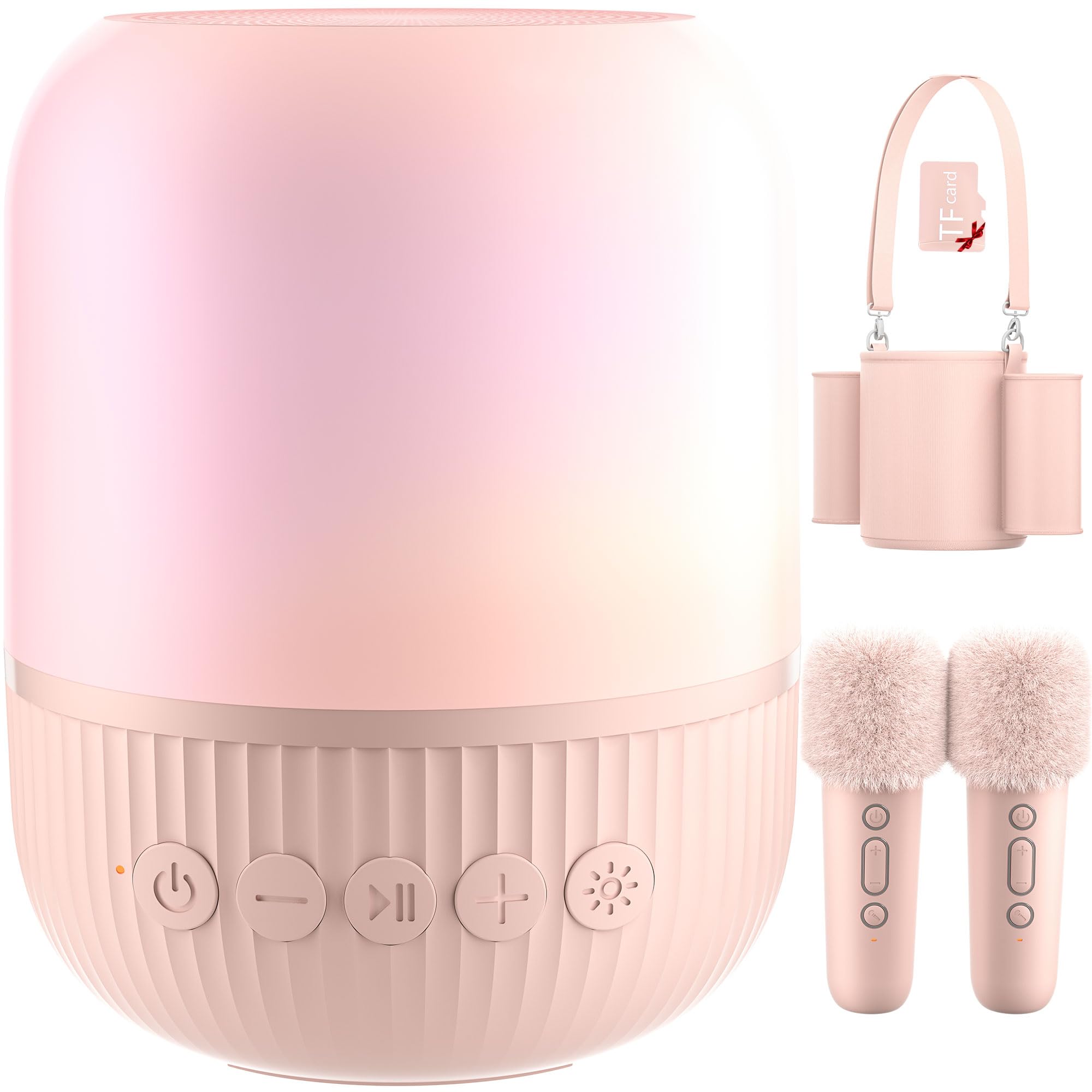 Set De Micrófonos Con Altavoz Para Karaoke Moudou Kids Con 2 Micrófonos Inalámbricos - Venta Internacional.