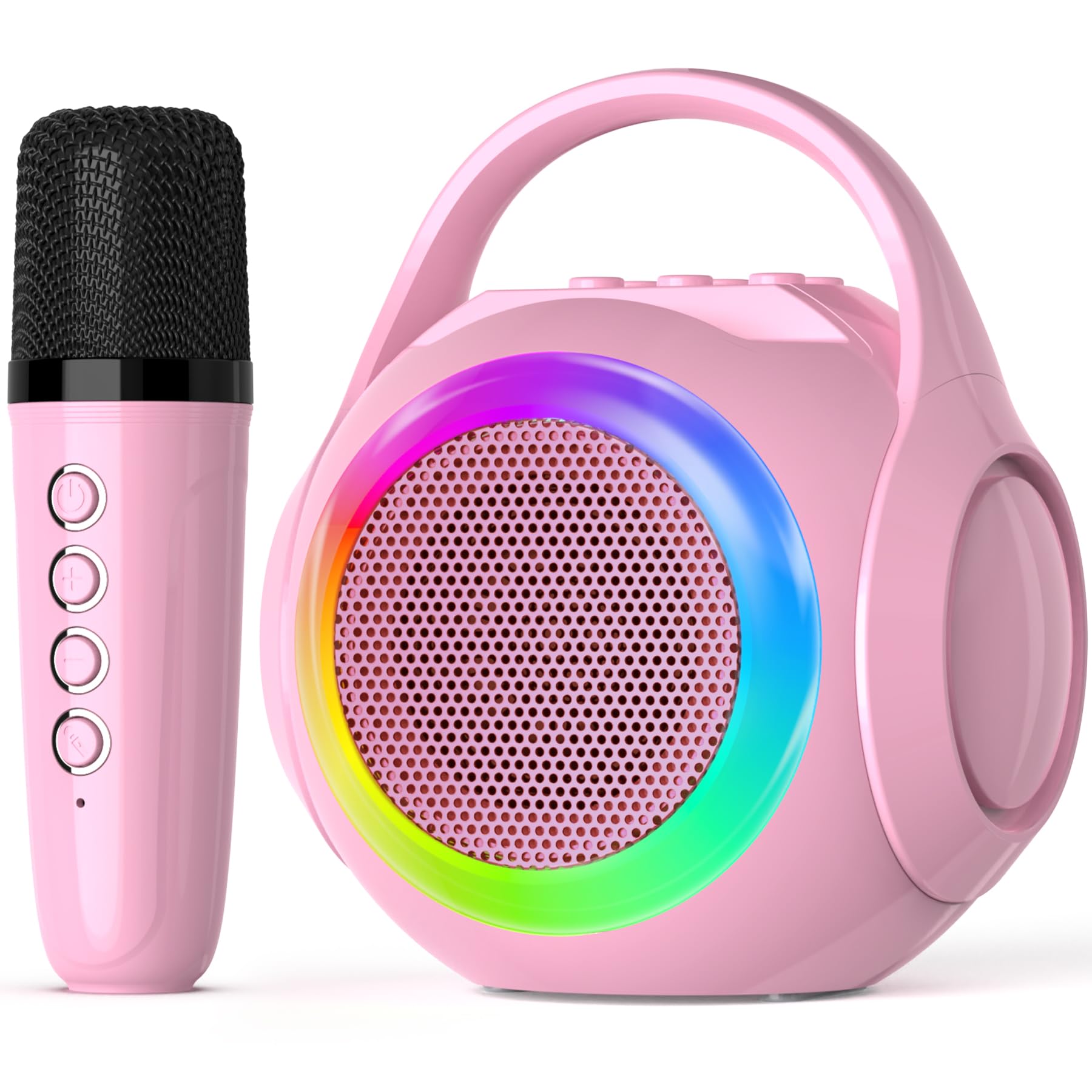 Máquina De Karaoke Hockvill Mini Para Niños Con Micrófono Bluetooth - Venta Internacional.