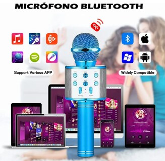 Foto 3 | Micrófono Xtellar Bocina Karaoke Destacado Con Cambiadores De Voz Usb Y Bluetooth Para Niños Entusiastas De Cantar