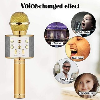 Foto 2 | Micrófono Xtellar Bocina Karaoke Destacado Con Cambiadores De Voz Usb Y Bluetooth Para Niños Entusiastas De Cantar