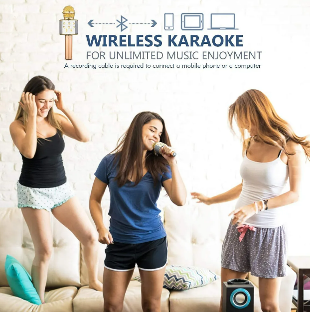 Foto 4 pulgar | Micrófono Xtellar Bocina Karaoke Destacado Con Cambiadores De Voz  Usb Y Bluetooth Para Niños Entusiastas De Cantar