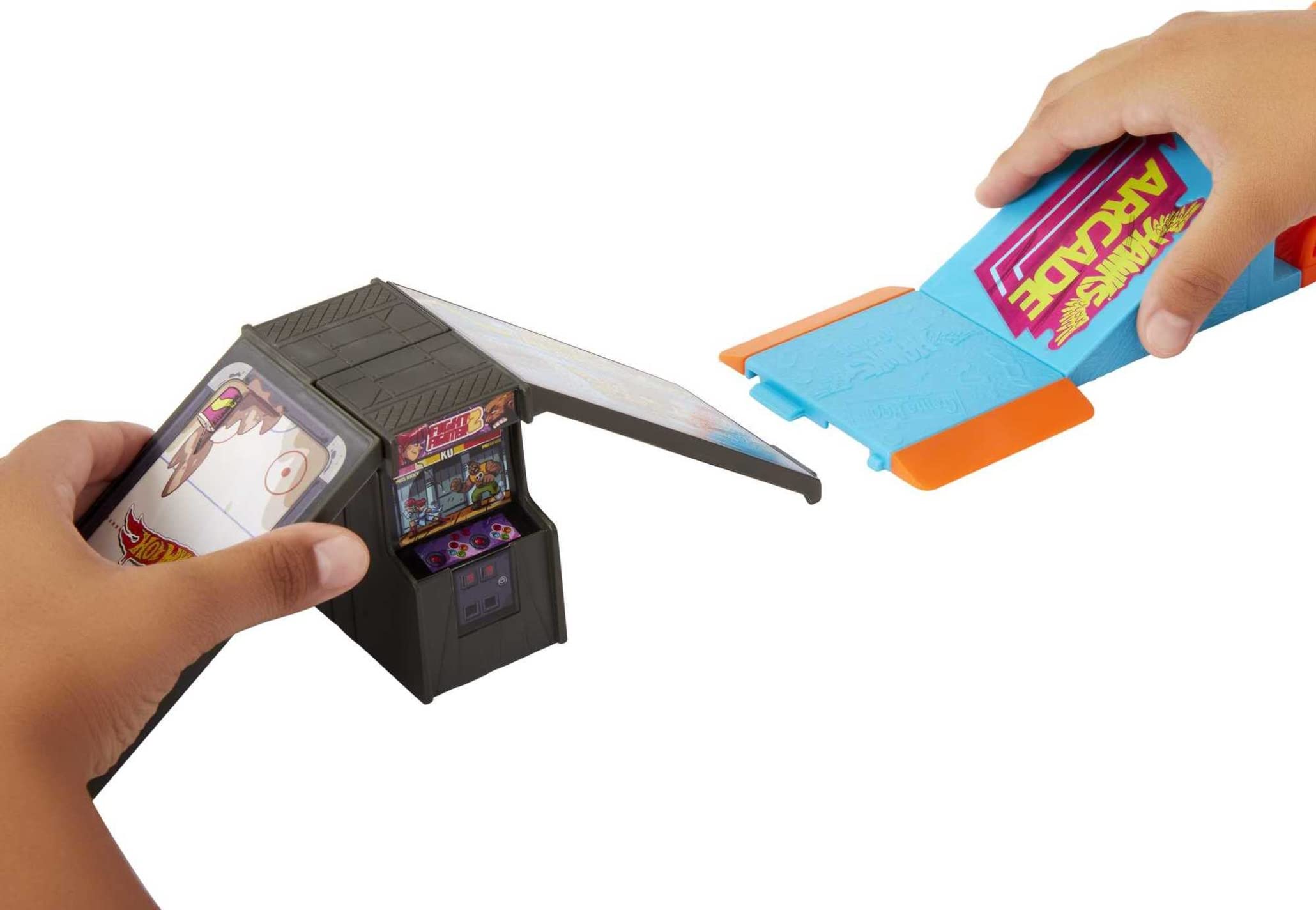 Foto 5 pulgar | Venta Internacional - Set de Juego Skate Arcade Skatepark Hot Wheels Tony Hawk Patinetas de Dedos