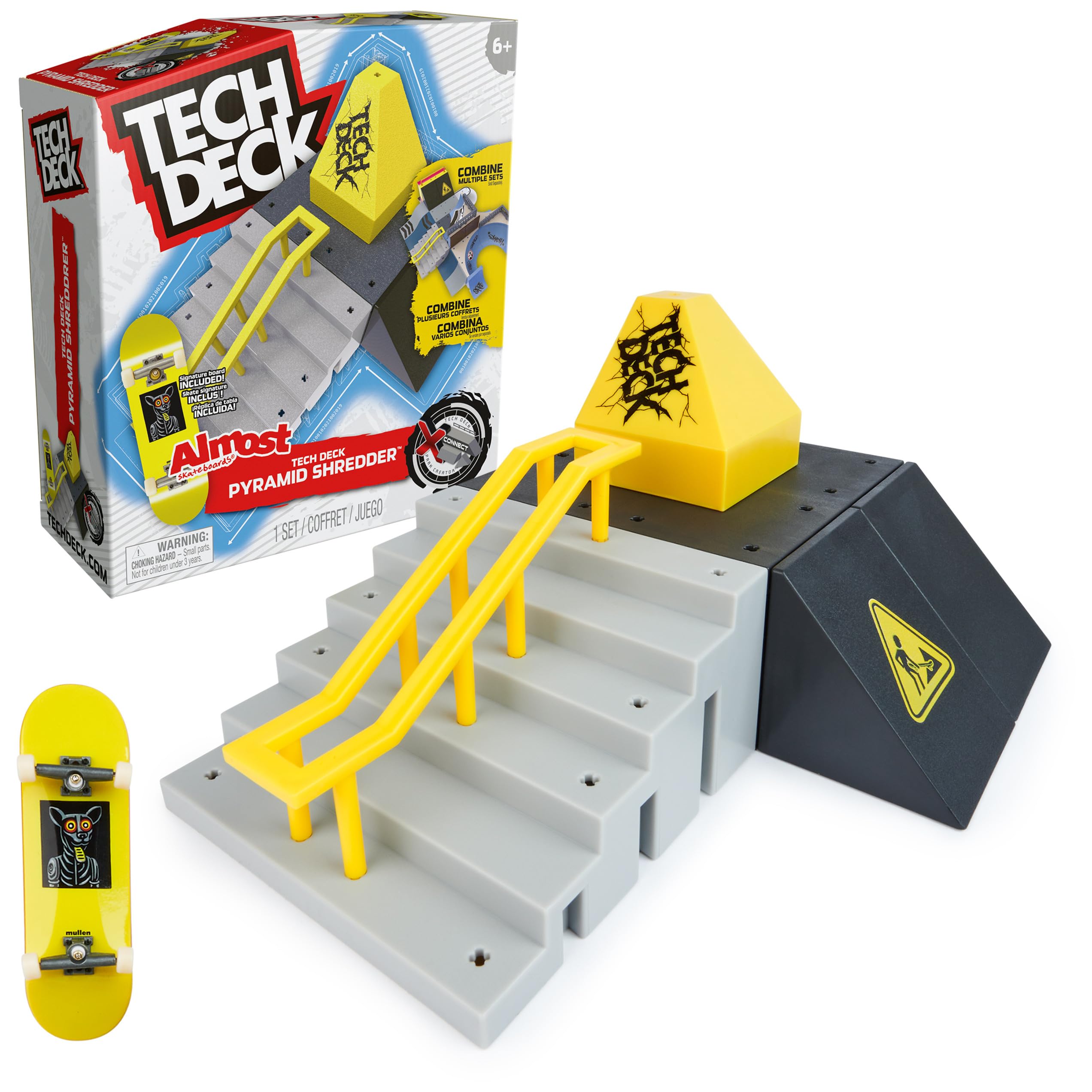 Set De Rampas Tech Deck Pyramid Shredder X-connect Park Creator - Venta Internacional.