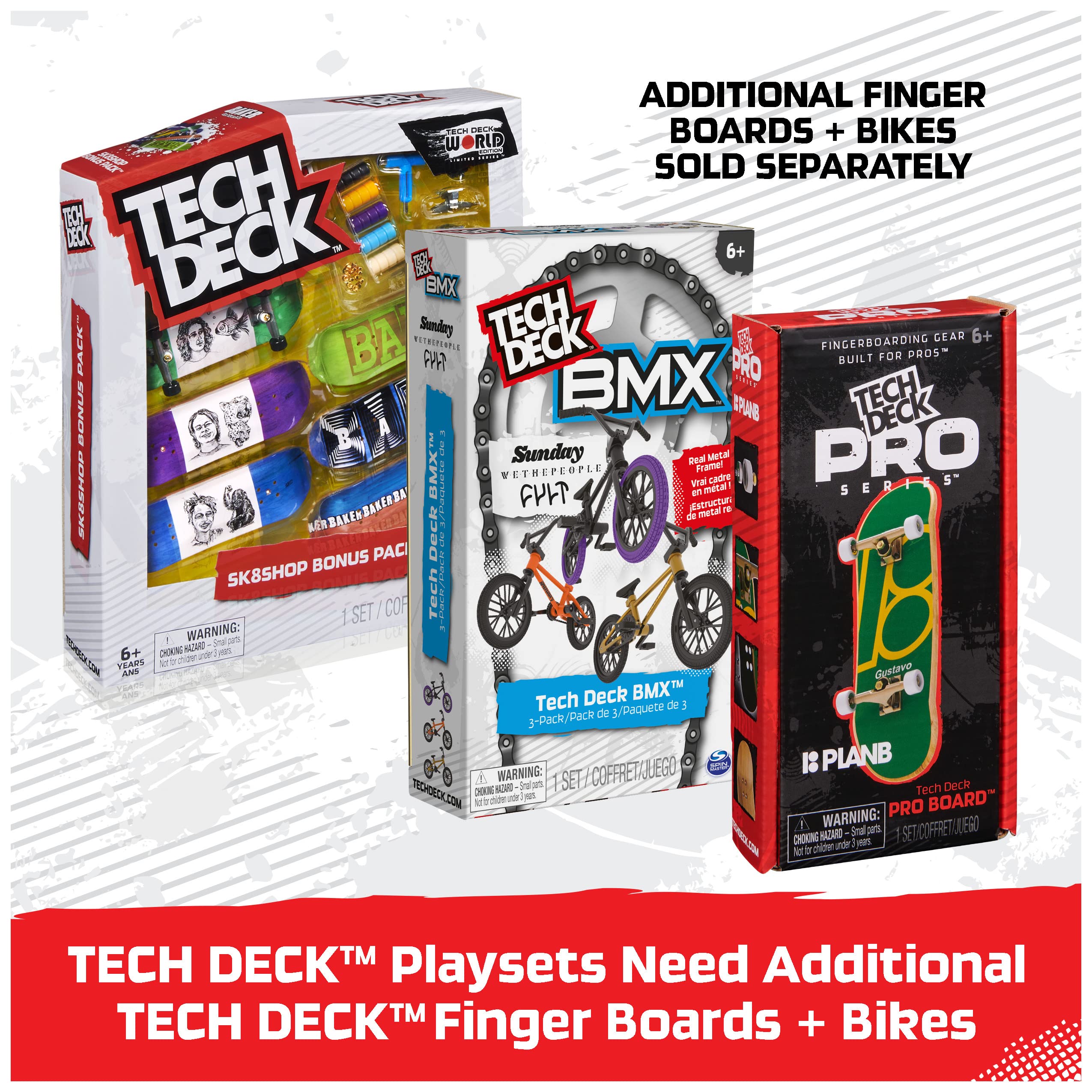 Foto 7 pulgar | Set De Rampas Tech Deck Pyramid Shredder X-connect Park Creator - Venta Internacional.