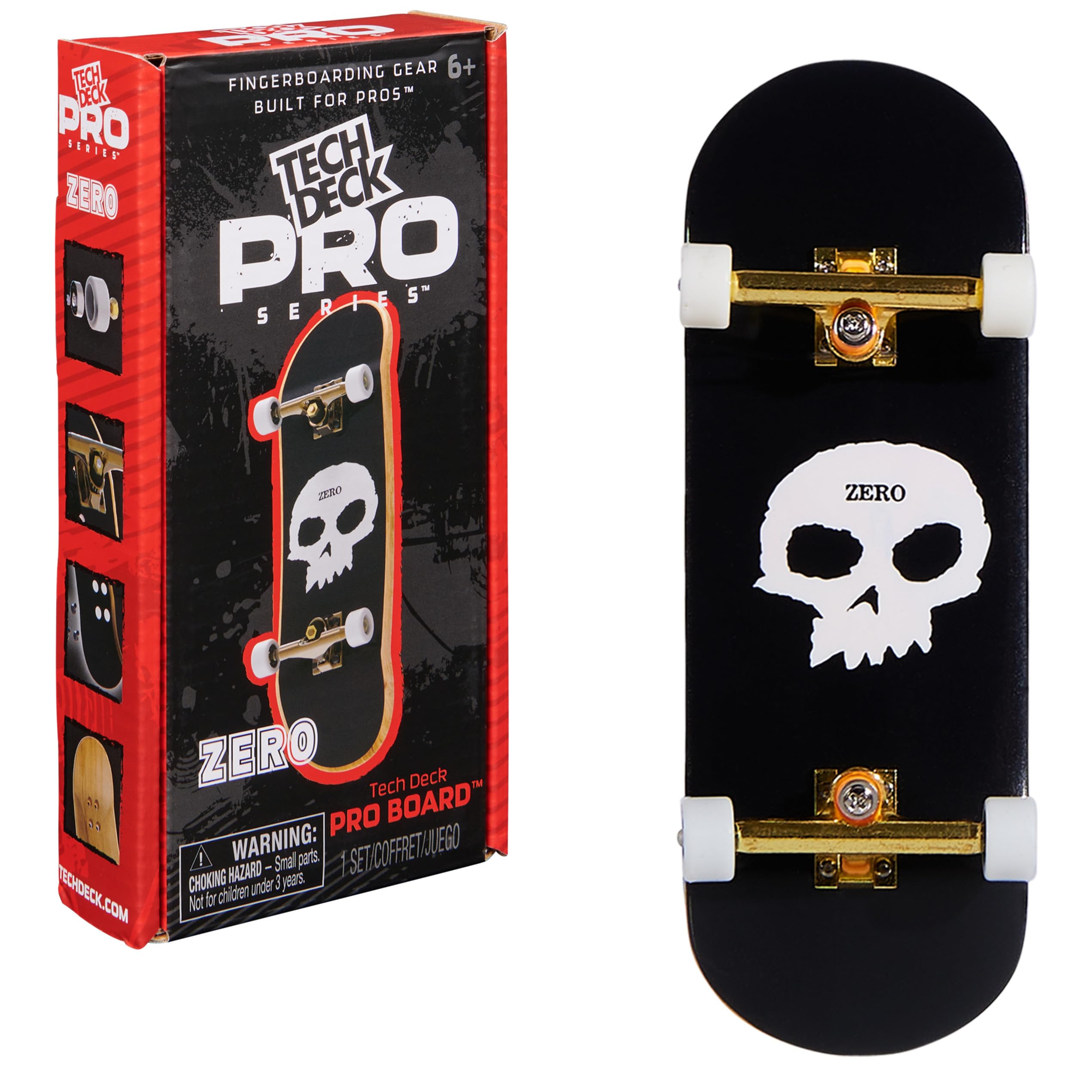 Foto 2 pulgar | Monopatín Para Dedos Tech Deck Zero Pro Series Con Almacenamiento 6+ Y - Venta Internacional.