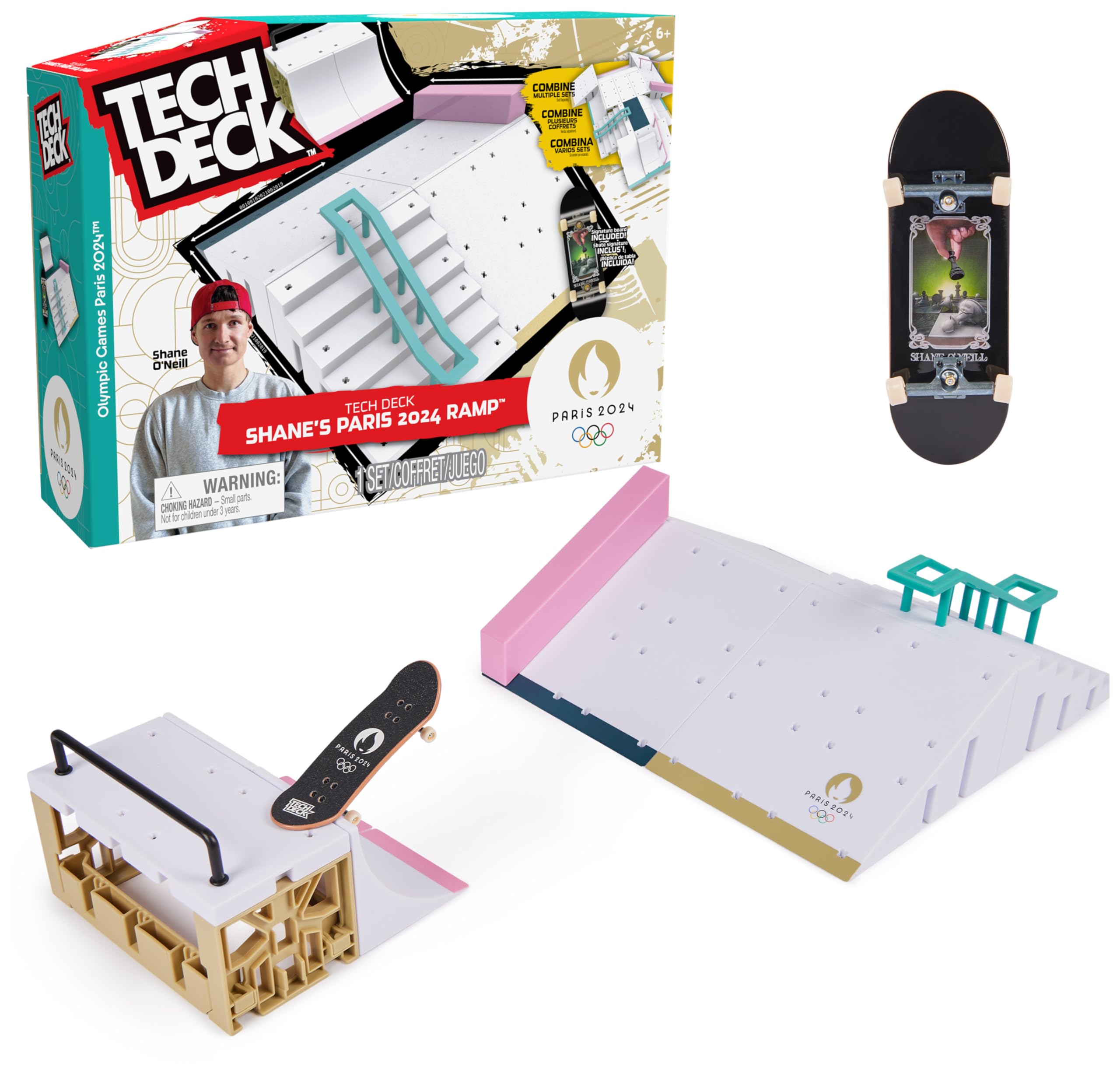 Playset Tech Deck Juegos Olímpicos París 2024 Shane O'neill - Venta Internacional.