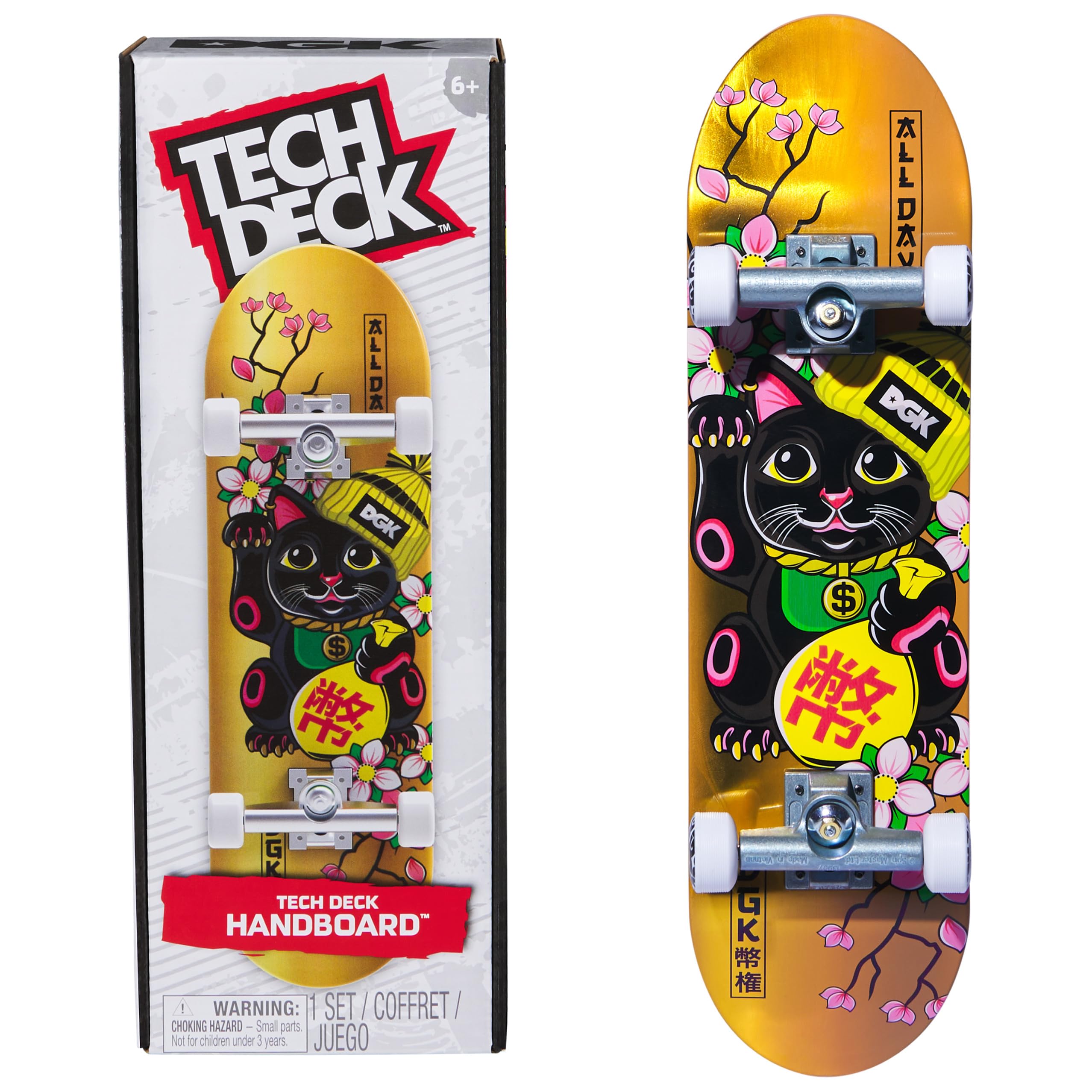 Minimonopatín Tech Deck Dgk Authentic Para Niños A Partir De 6 Años - Venta Internacional.