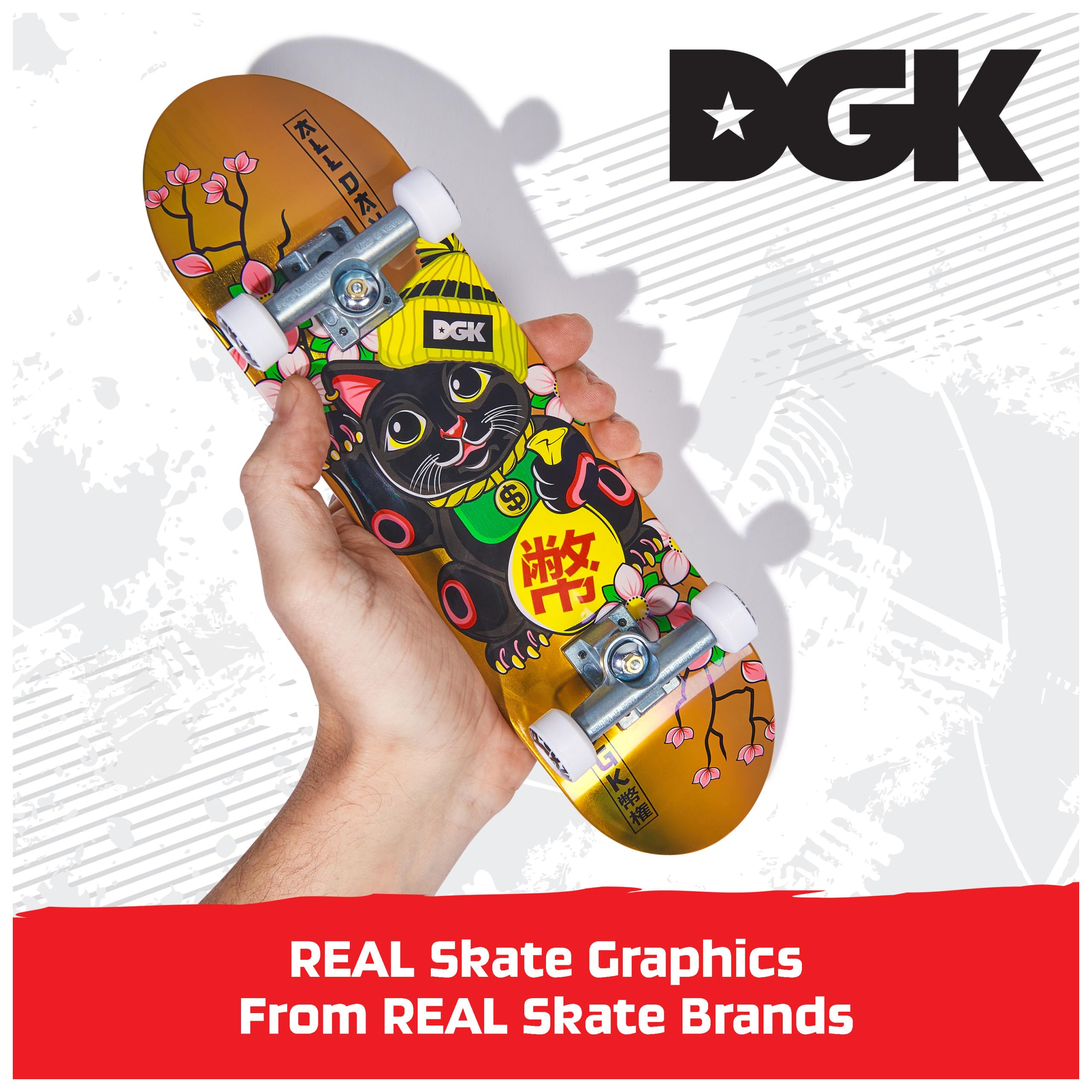 Foto 4 pulgar | Minimonopatín Tech Deck Dgk Authentic Para Niños A Partir De 6 Años - Venta Internacional.