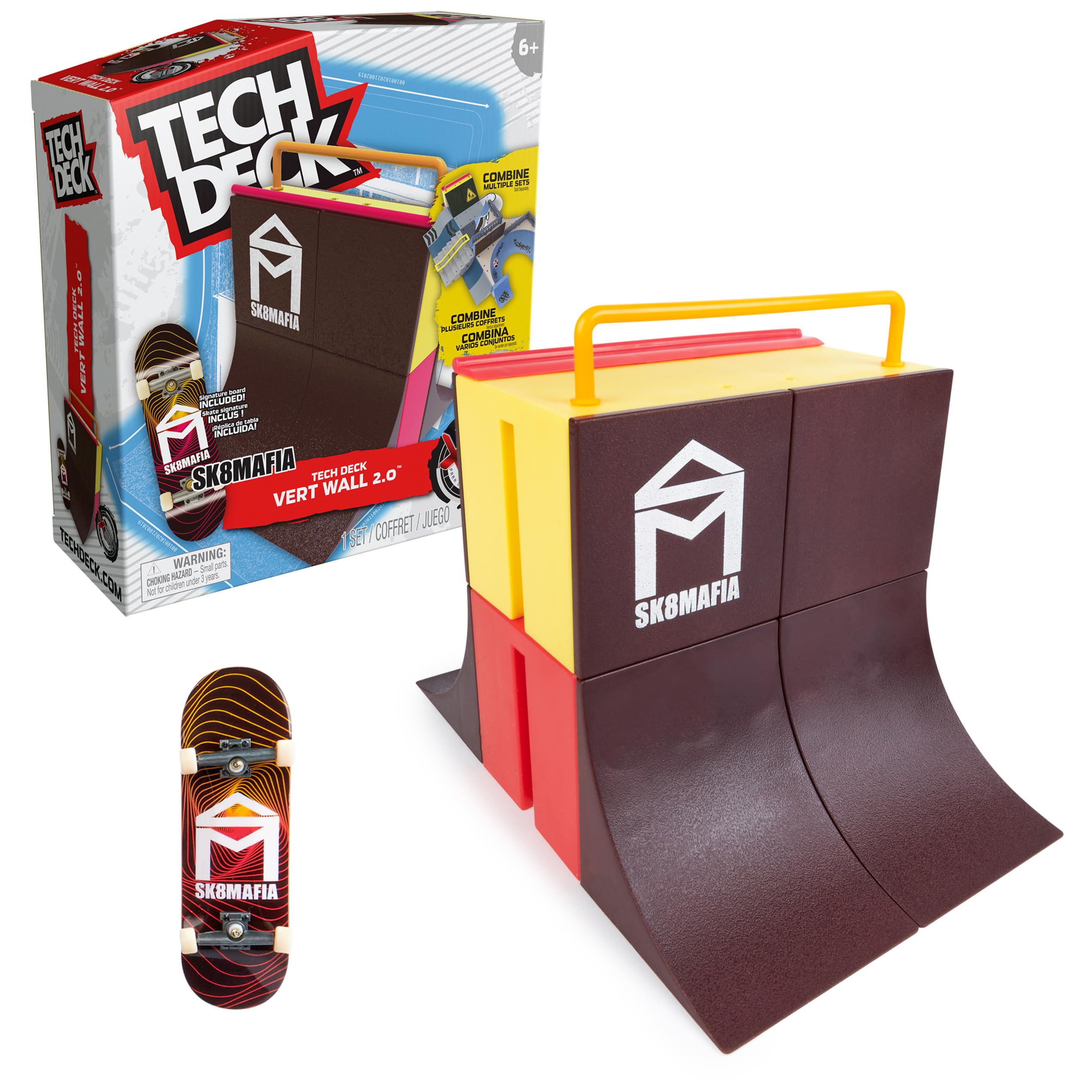 Foto 2 pulgar | Set De Rampas Tech Deck Vert Wall 2.0 X-connect Park Creator - Venta Internacional.