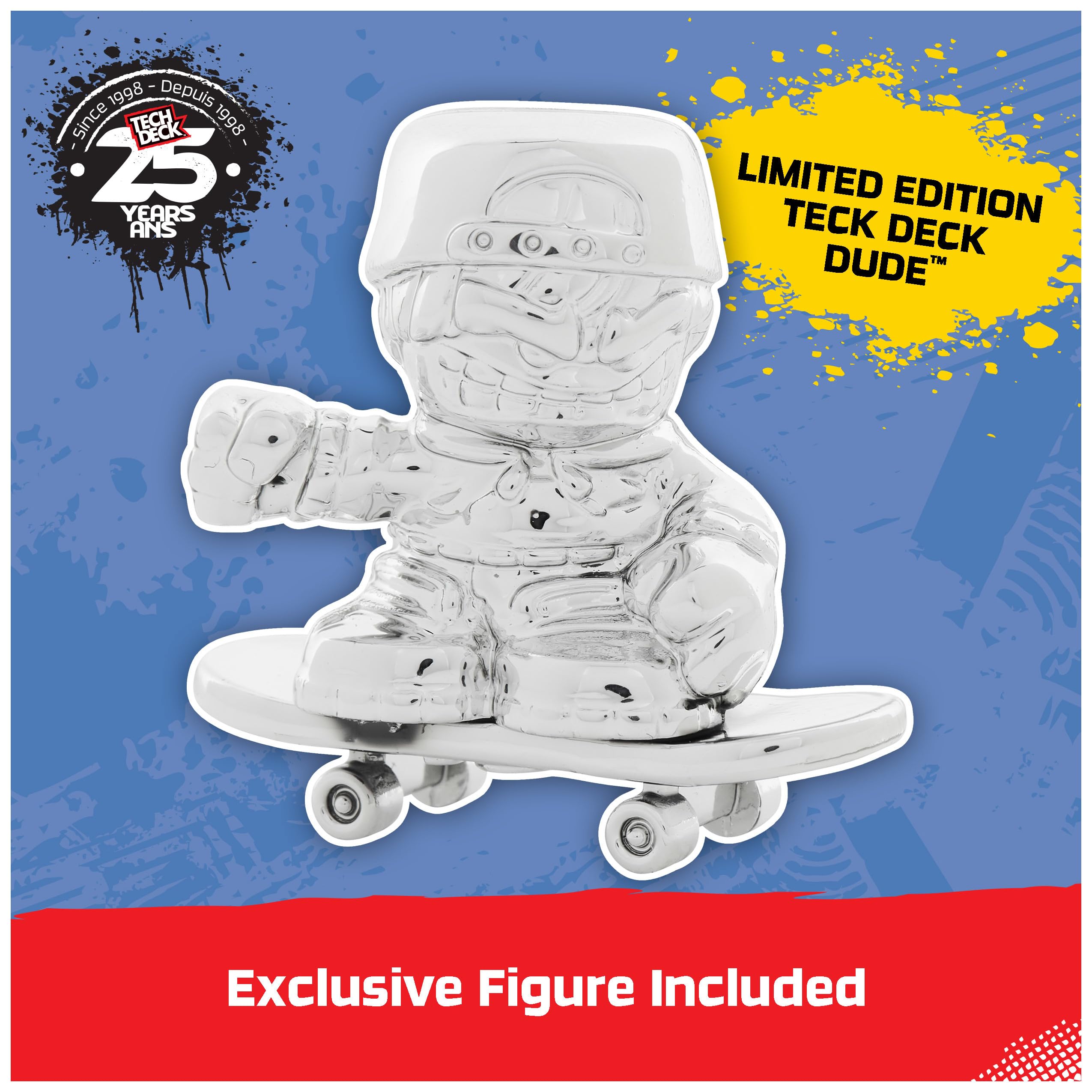 Foto 3 | Pack De 8 Mazos Tecnológicos Para 25 Aniversario De Fingerboards Con Figura 6+ - Venta Internacional.