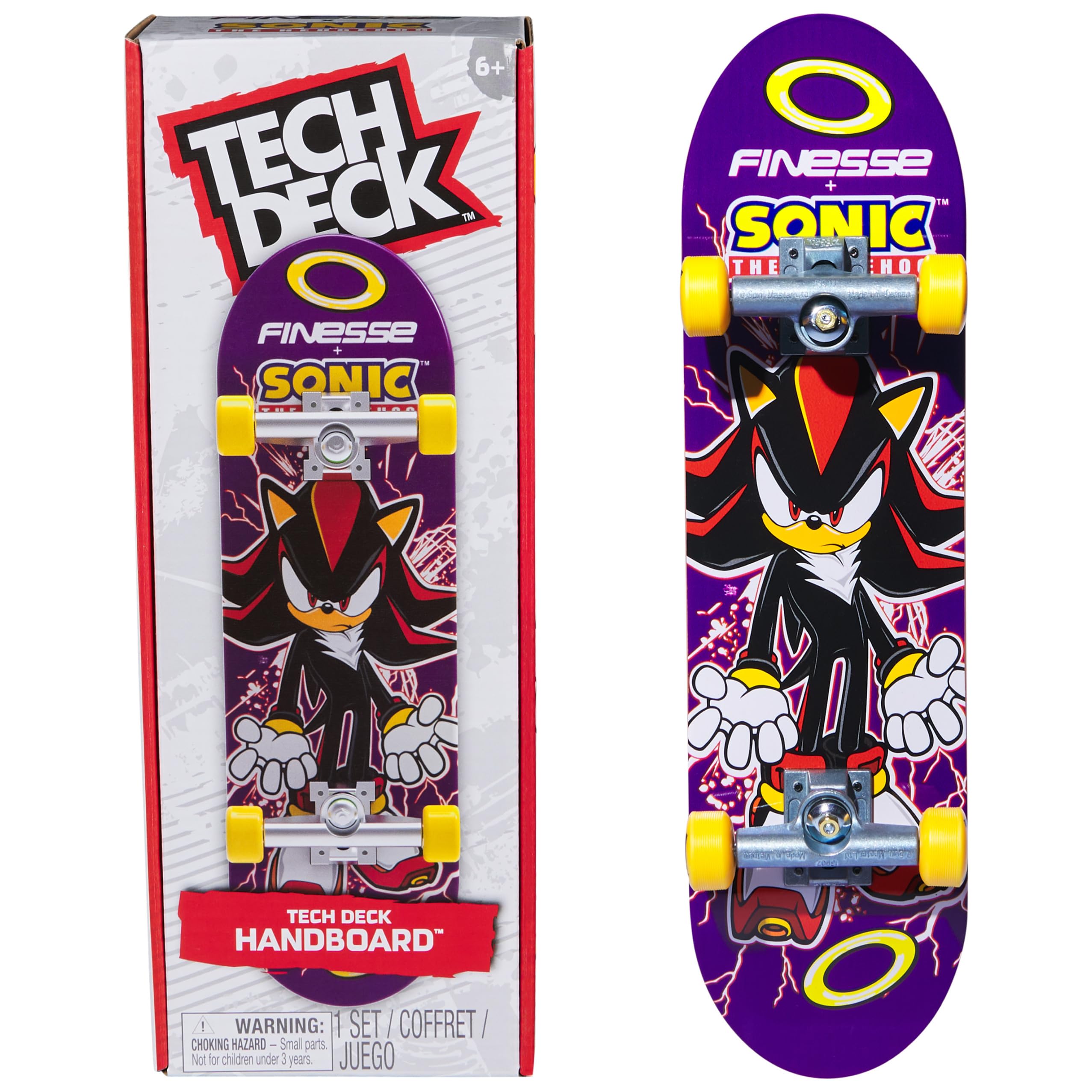 Foto 2 pulgar | Mesa Tech Deck Finesse X Sonic The Hedgehog Kids 6+ - Venta Internacional.