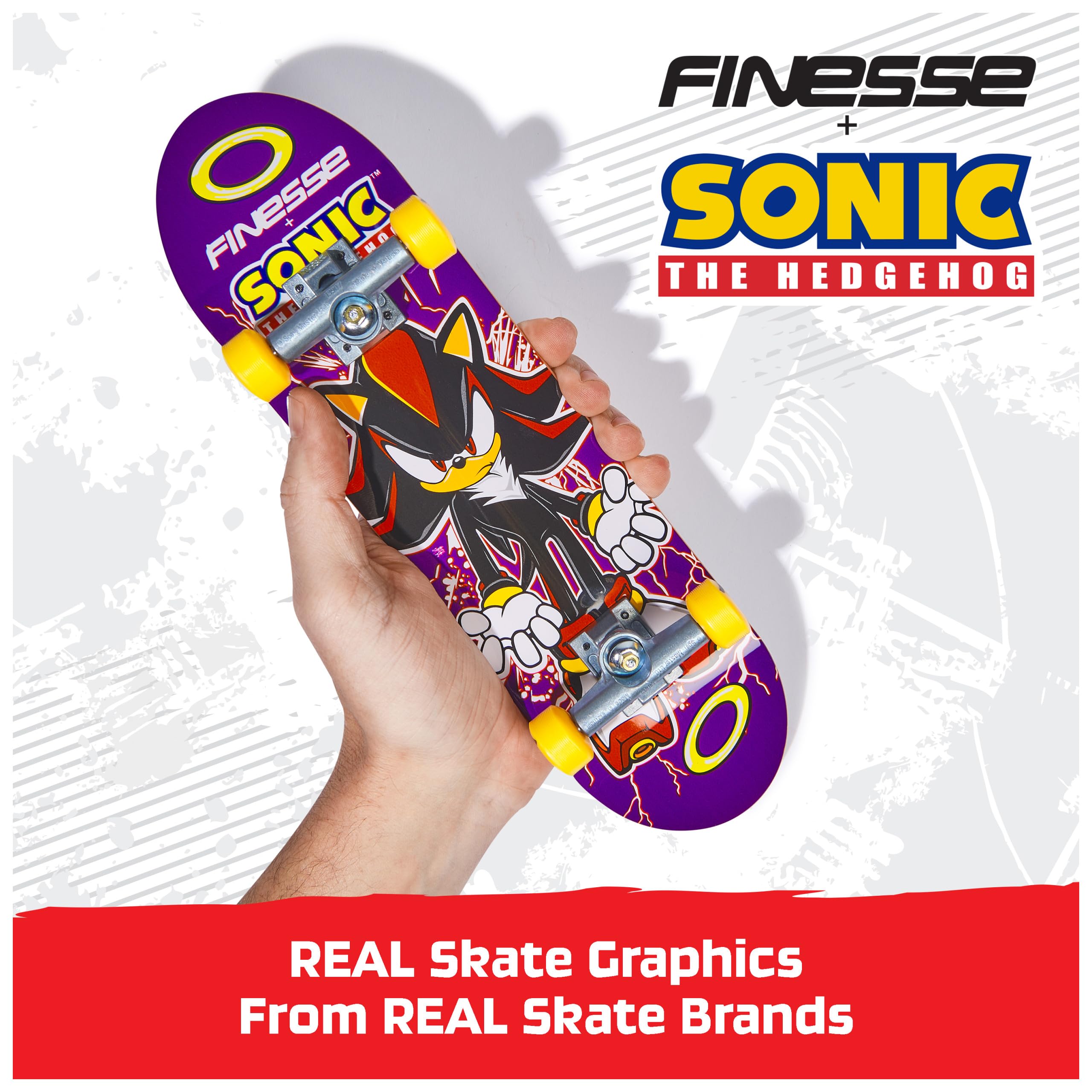 Foto 4 pulgar | Mesa Tech Deck Finesse X Sonic The Hedgehog Kids 6+ - Venta Internacional.