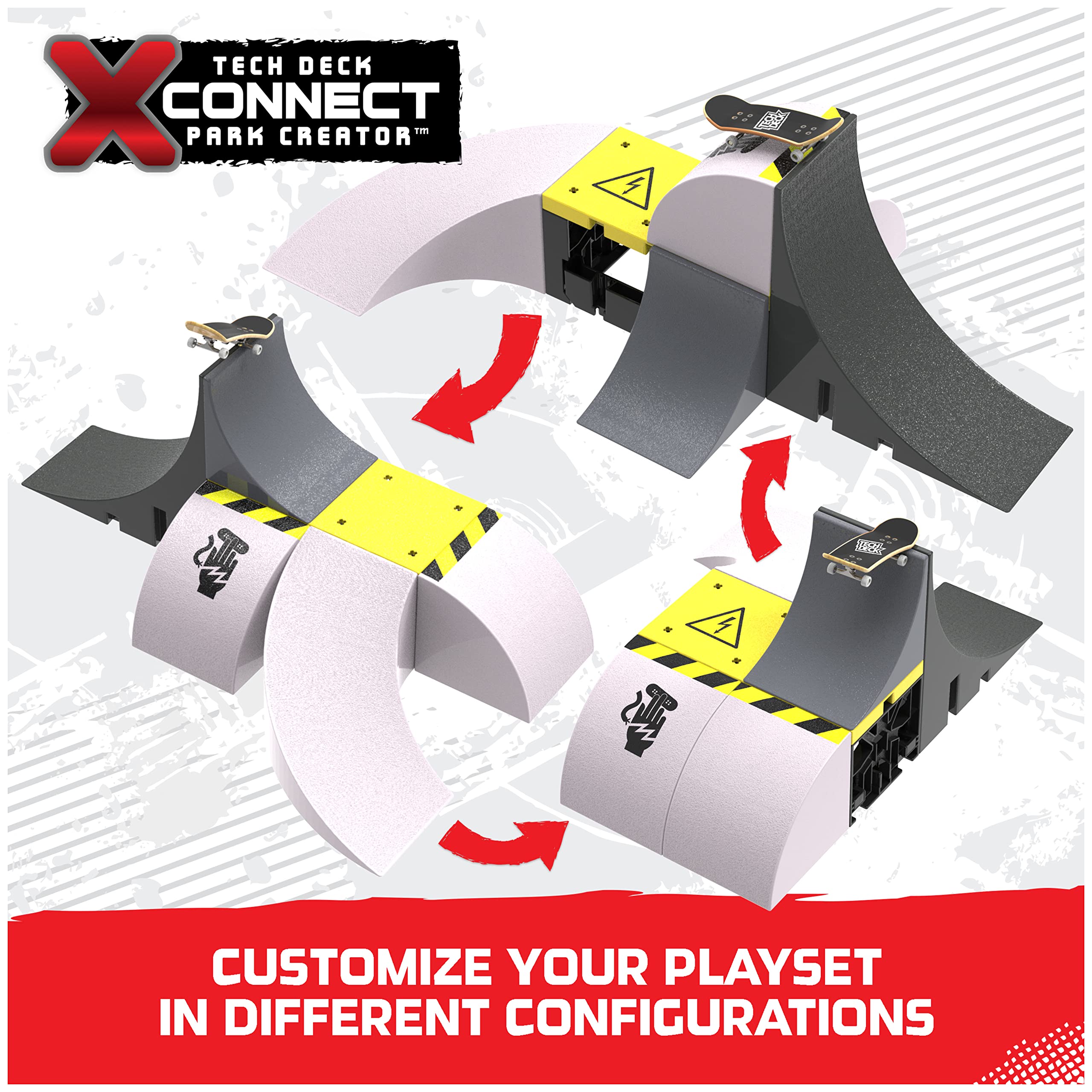 Foto 4 pulgar | Ramp Set Tech Deck Power Flippin X-connect Park Creator - Venta Internacional.