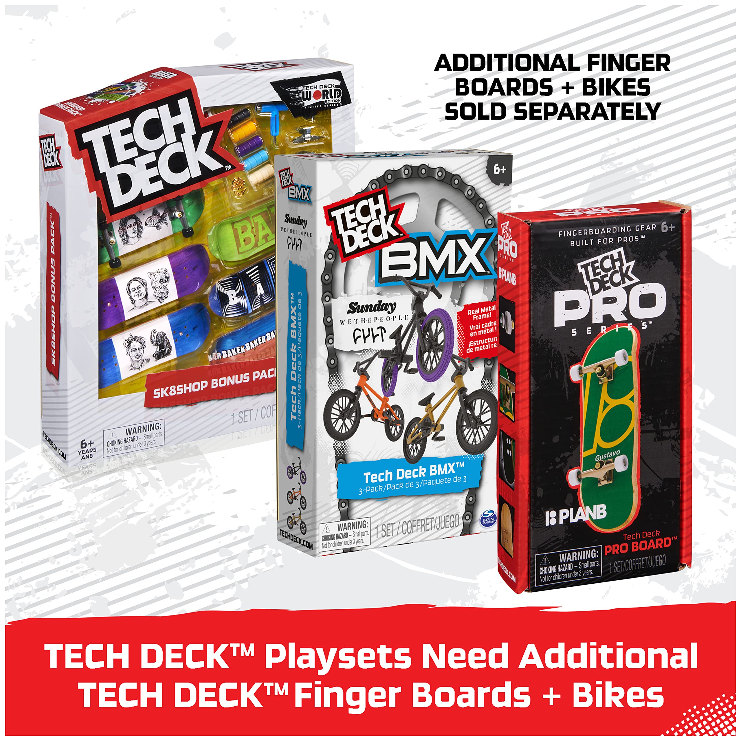 Foto 8 pulgar | Ramp Set Tech Deck Power Flippin X-connect Park Creator - Venta Internacional.