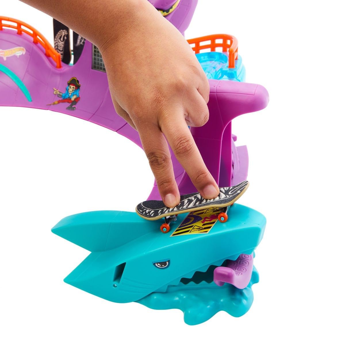 Foto 3 pulgar | Skatepark Playset Hot Wheels Skate Octopus Con Tony Hawk - Venta Internacional.
