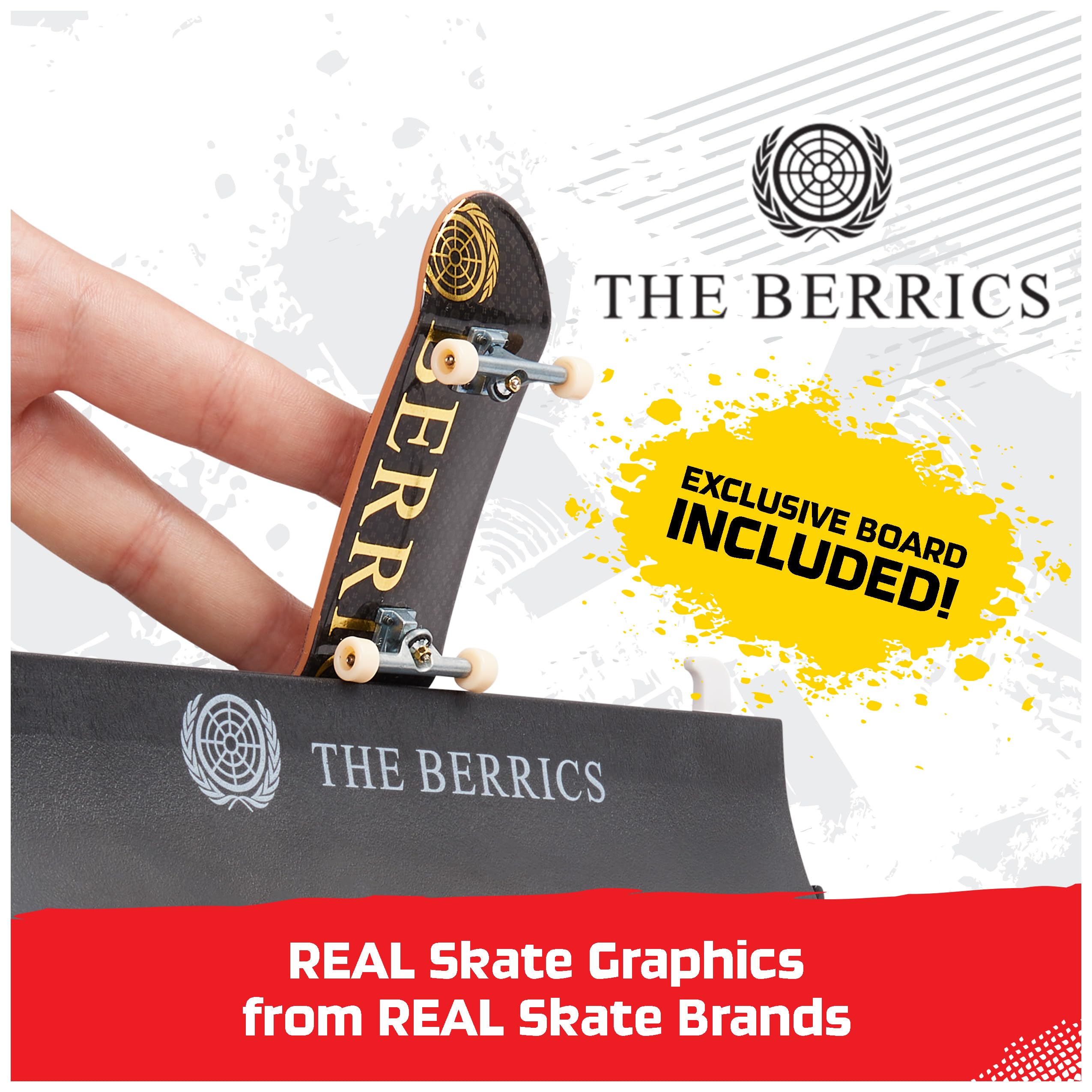 Foto 3 pulgar | Baraja Playset Tech The Berrics Transforming Park Con Almacenamiento - Venta Internacional.