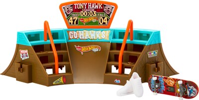 Foto 6 | Set De Juego Hot Wheels Tony Hawk Para Estadio De Patinaje Con Diapasón - Venta Internacional.