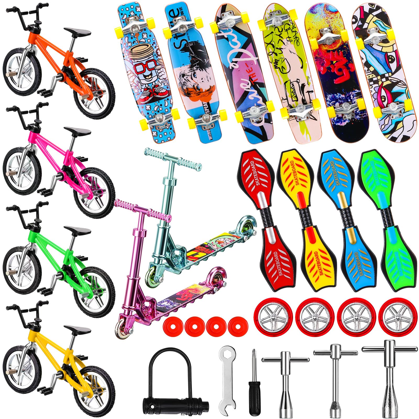 Foto 2 pulgar | Set De Minijuguetes Skylety, 31 Piezas, Para Niño Y Niña Con Accesorios - Venta Internacional.