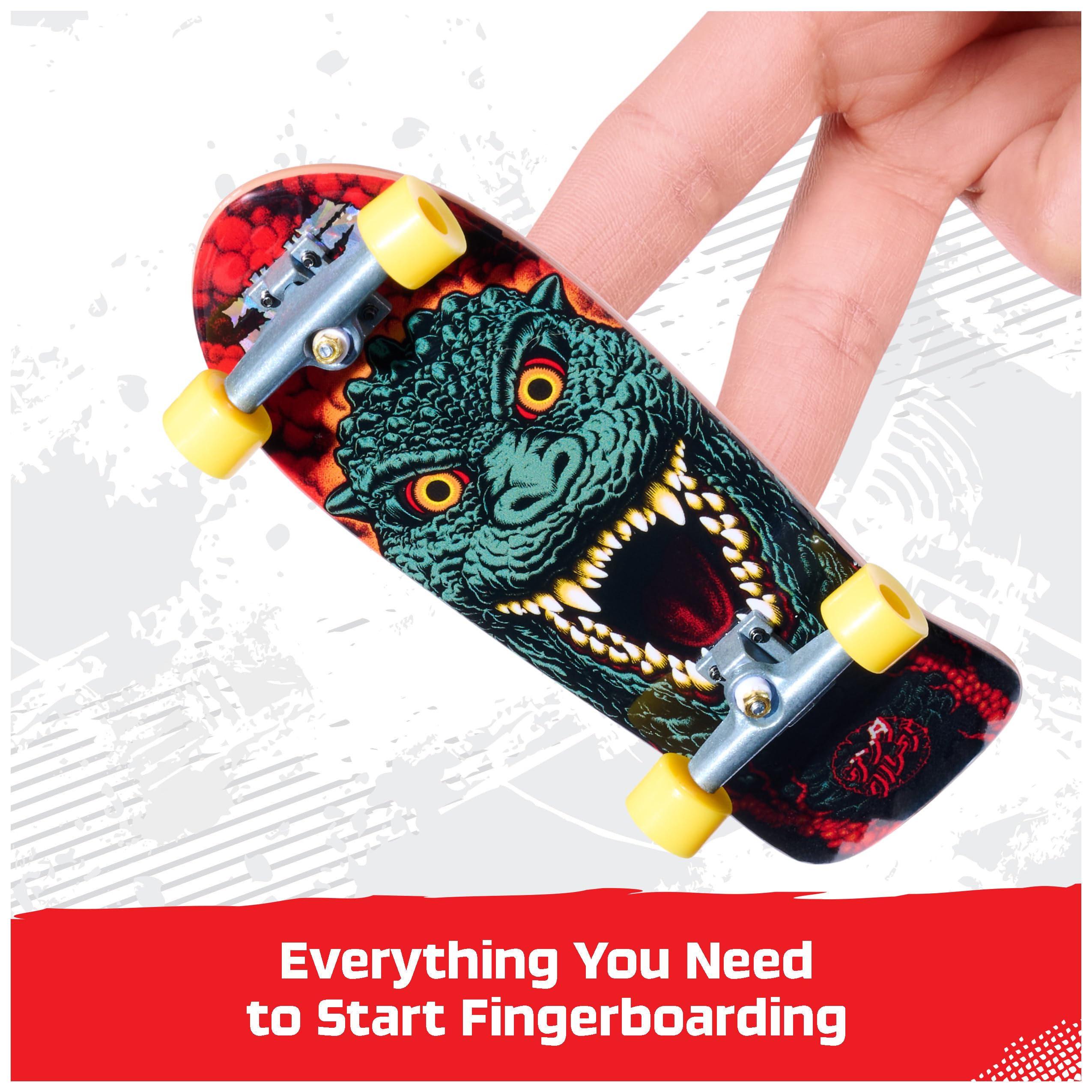 Foto 5 pulgar | Miniskateboards Tech Deck Godzilla Sk8shop con Accesorios - Venta Internacional