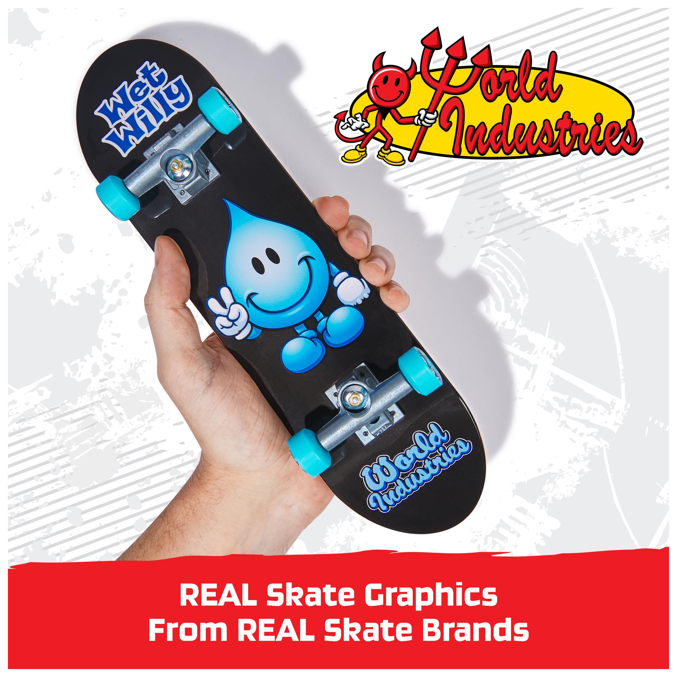Foto 3 | Handboard Tech Deck World Industries Authentic Para Niños Mayores De 6 Años - Venta Internacional.