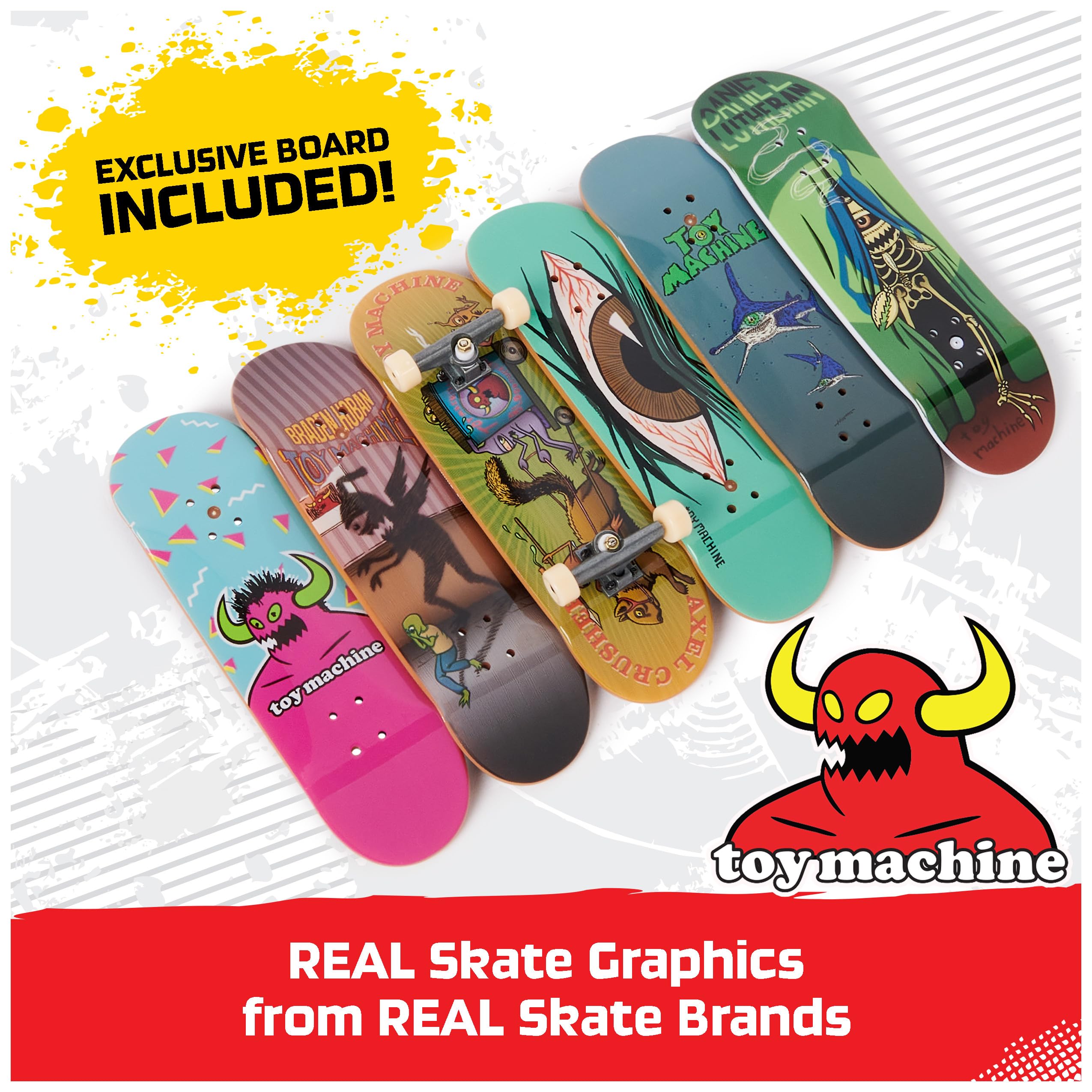 Foto 2 | Toy Machine Sk8shop, Diapasón, Paquete Adicional Tech Deck - Venta Internacional.