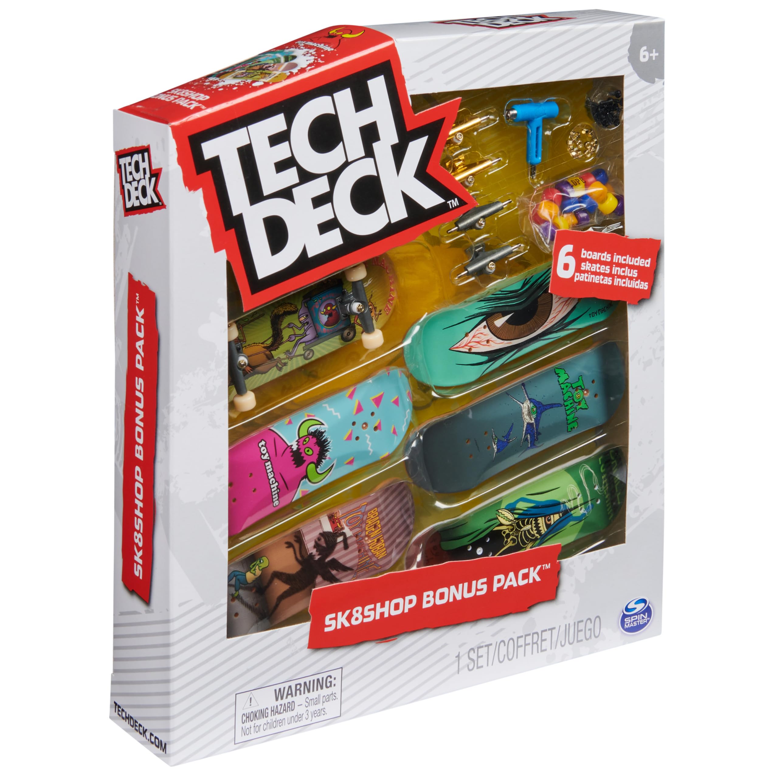 Foto 6 | Toy Machine Sk8shop, Diapasón, Paquete Adicional Tech Deck - Venta Internacional.