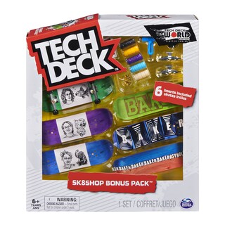Foto 1 | Paquete De Bonificación Fingerboard Tech Deck Sk8shop Con 6 Mazos Y Acceso. - Venta Internacional.