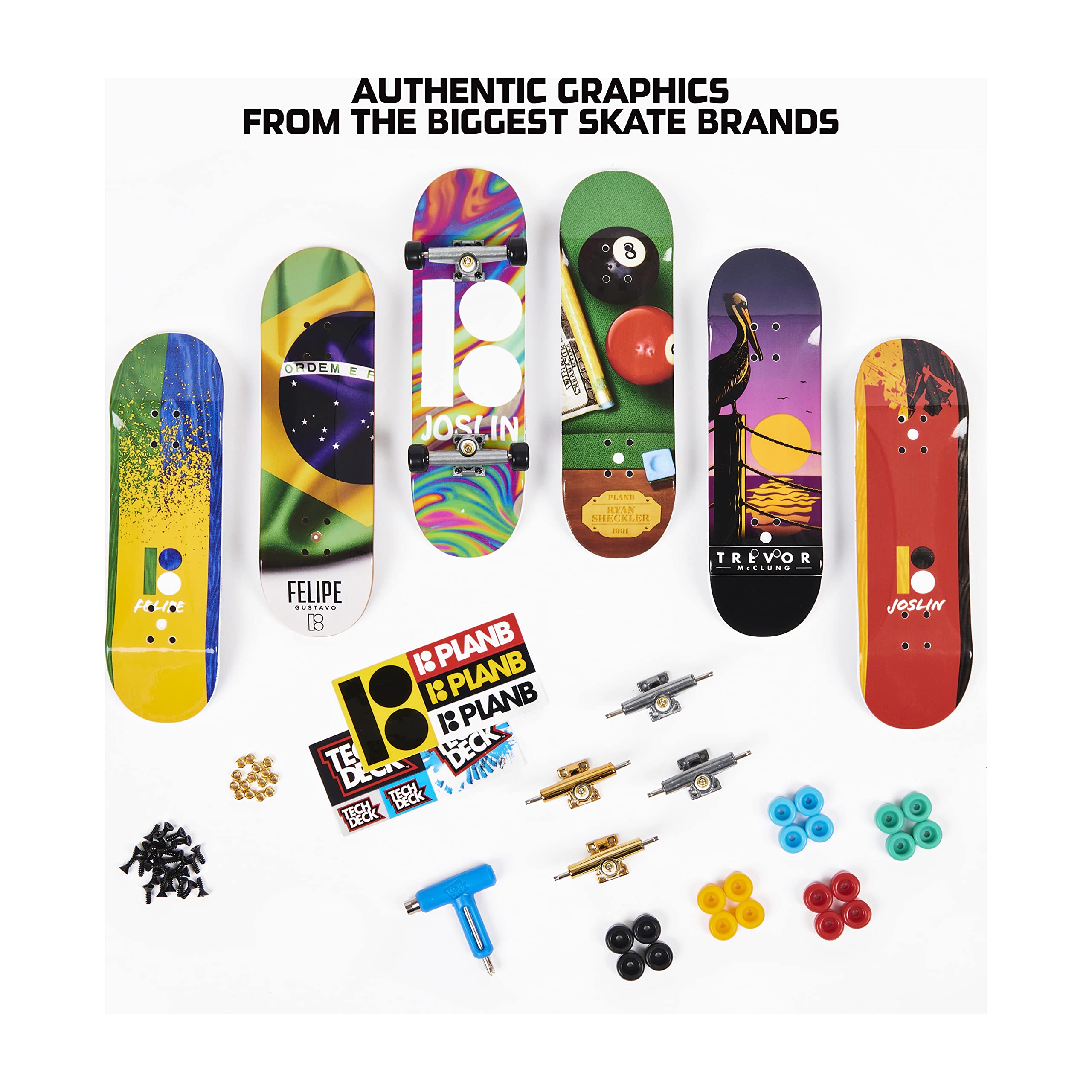 Foto 3 pulgar | Paquete De Bonificación Fingerboard Tech Deck Sk8shop Con 6 Mazos Y Acceso. - Venta Internacional.