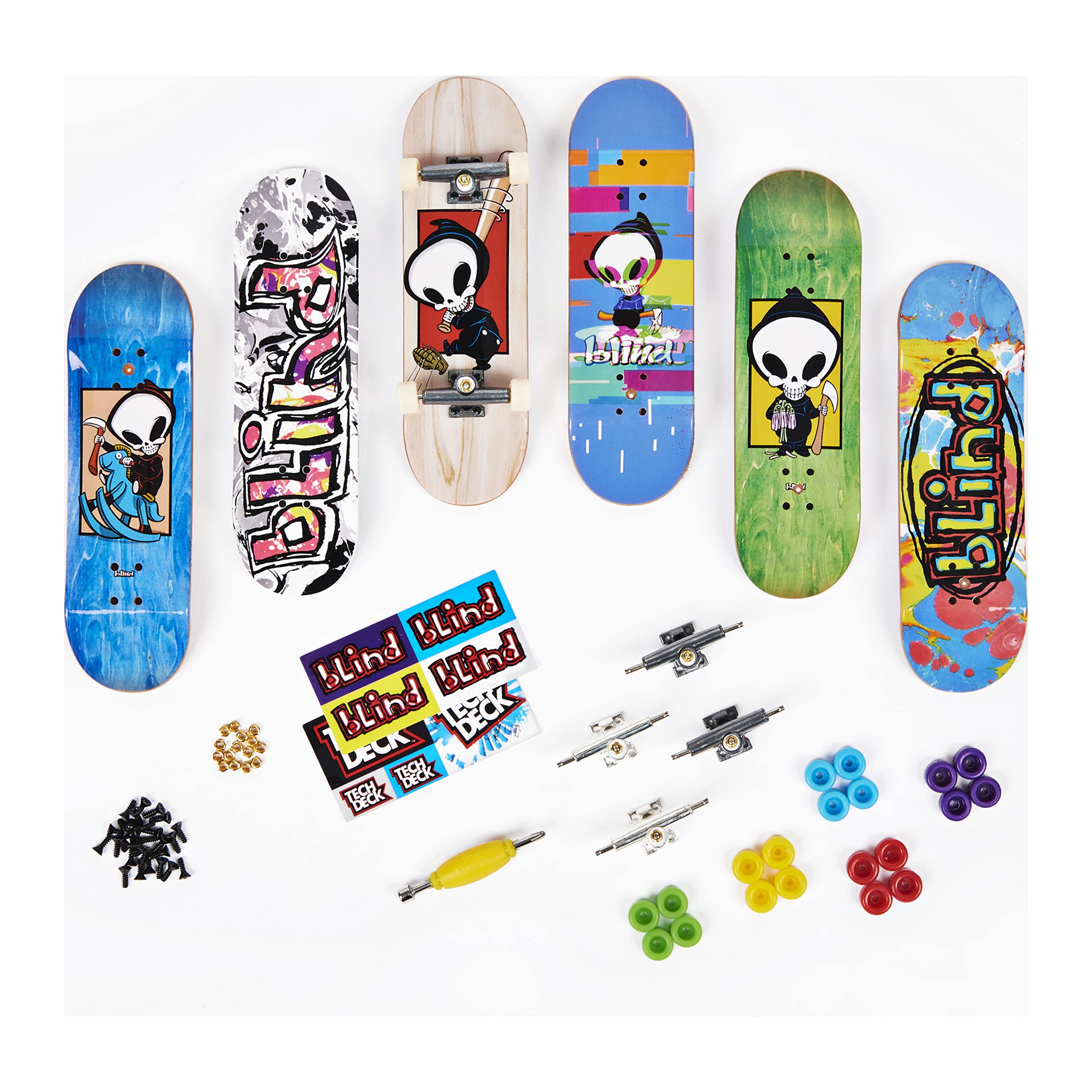 Foto 8 pulgar | Paquete De Bonificación Fingerboard Tech Deck Sk8shop Con 6 Mazos Y Acceso. - Venta Internacional.