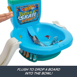 Foto 4 | Set De Inodoro Skate Fingerboard Hot Wheels - Venta Internacional.