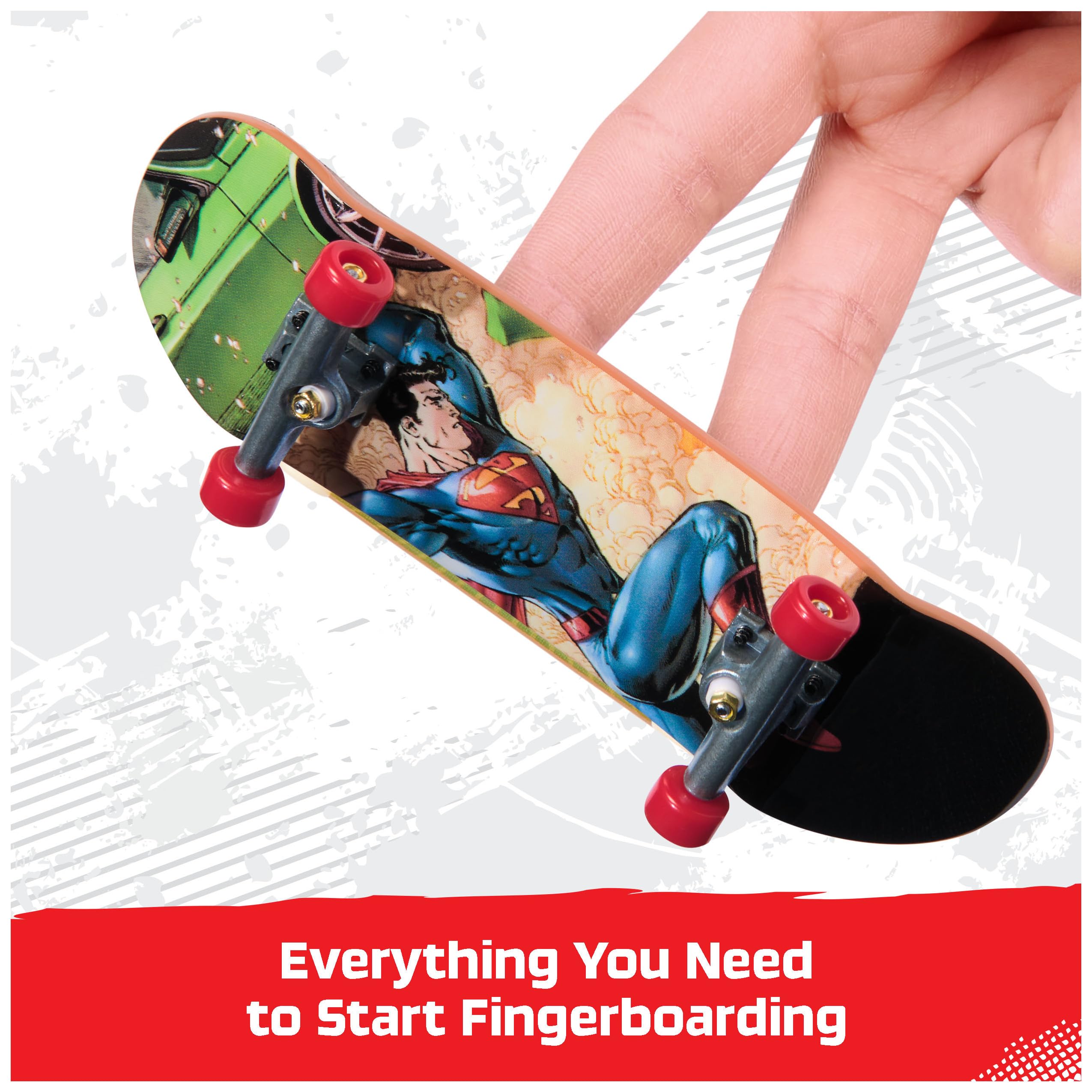 Foto 5 pulgar | Mini Monopatines Tech Deck Ultra Dlx, Paquete De 4 Unidades Dc Superman - Venta Internacional.