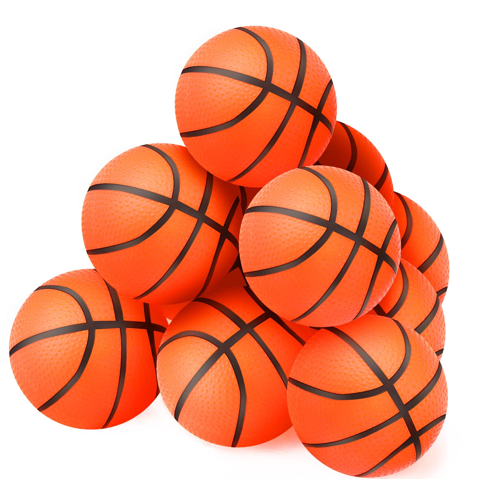 Foto 2 pulgar | Minibaloncesto Civaner de Goma Inflable 20 Piezas de 10 cm - Venta Internacional