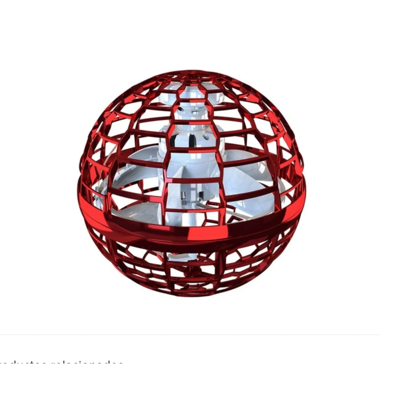 Foto 2 pulgar | Pelota Voladora Flynova Pro Light Rgb, Bola Voladora Roja - Venta Internacional.
