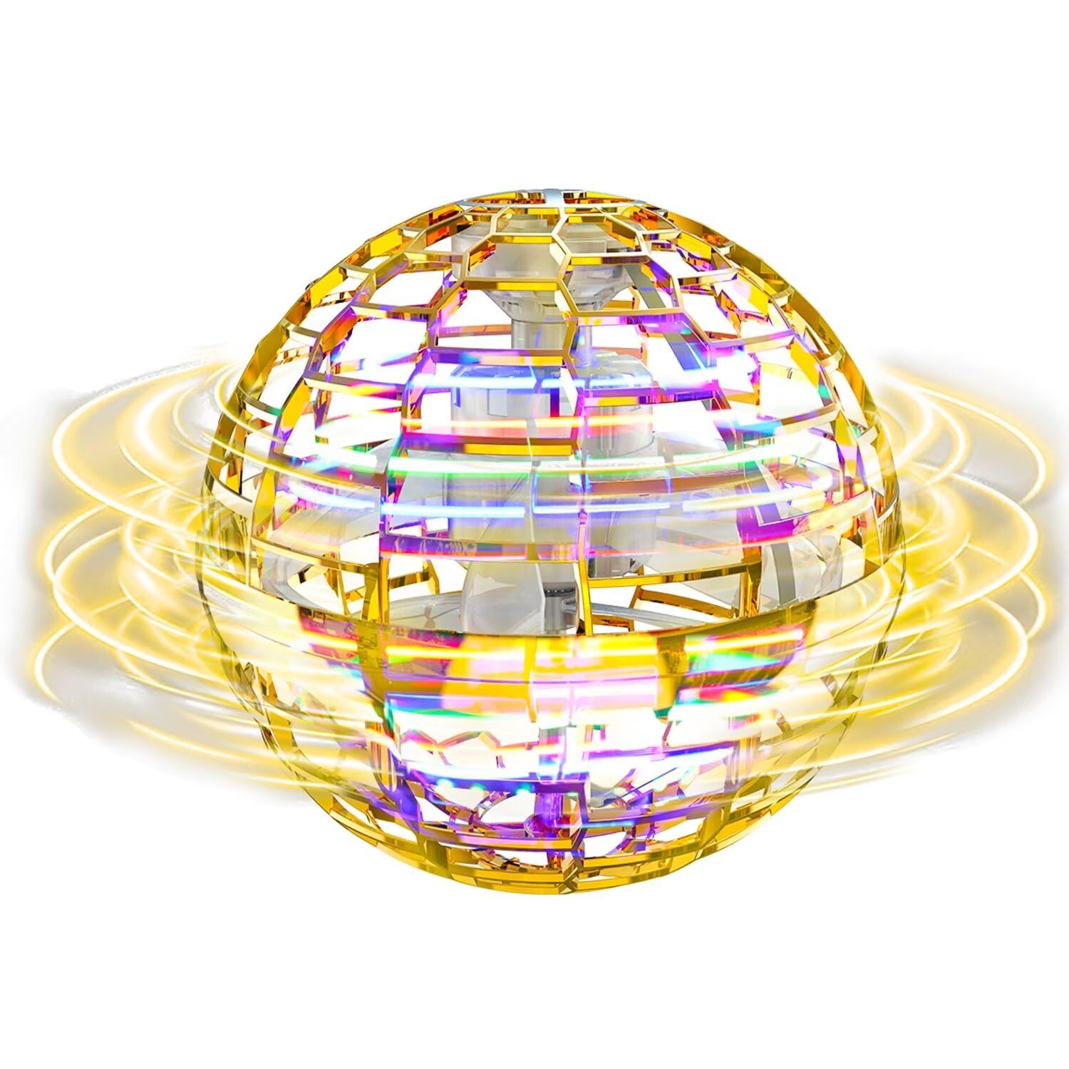 Foto 2 pulgar | Flying Orb Ball Athleria Gold Magic con Luces - Venta Internacional