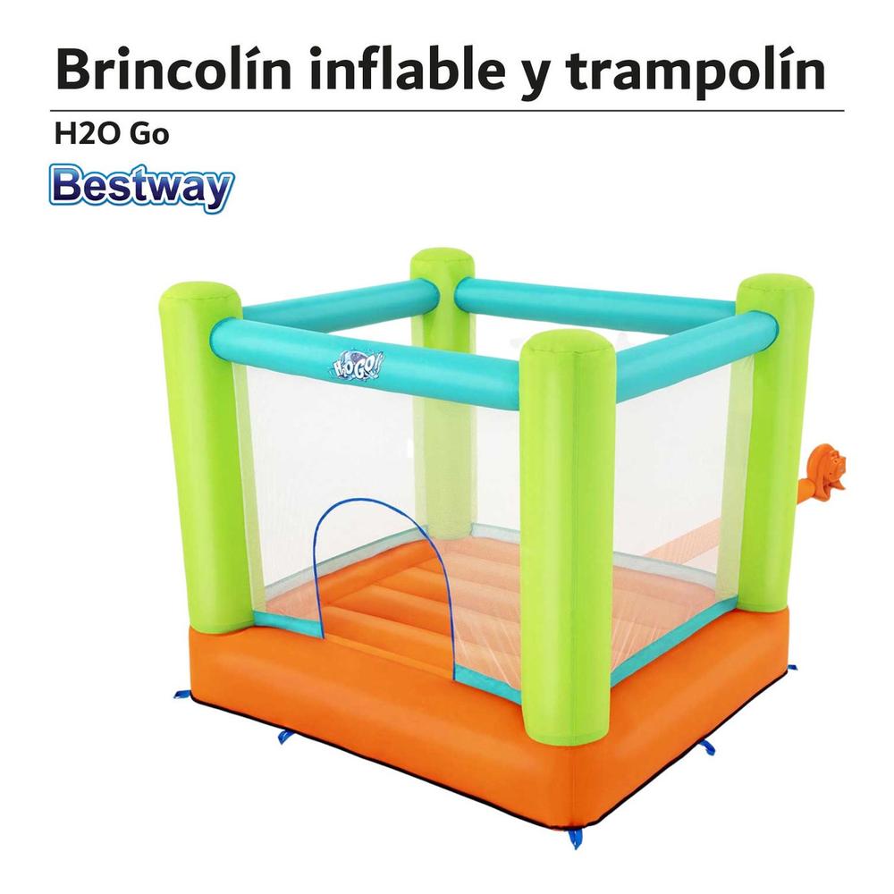 Foto 3 pulgar | Brincolín Inflable Trampolín Juego Parque Diversión Bestway