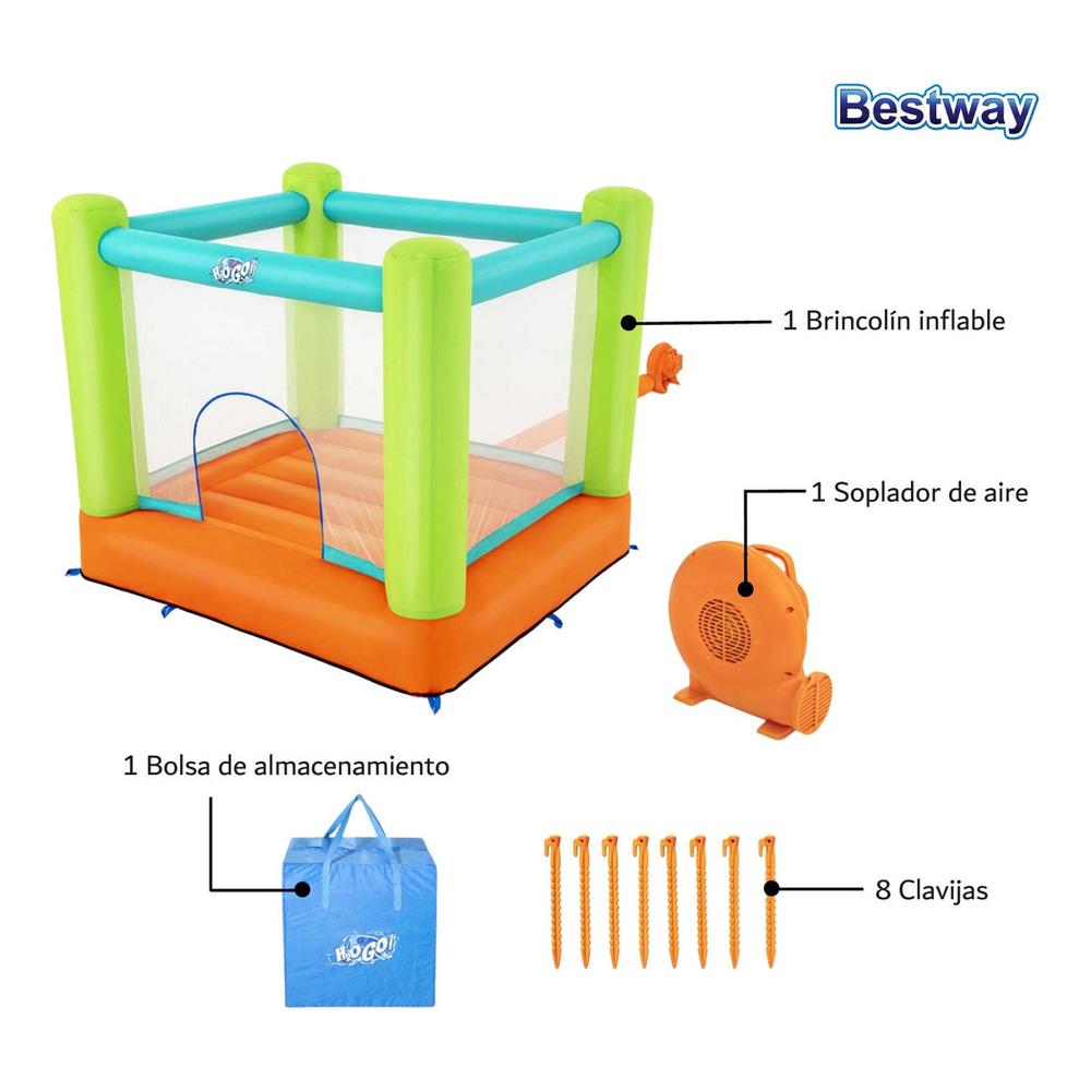 Foto 5 pulgar | Brincolín Inflable Trampolín Juego Parque Diversión Bestway